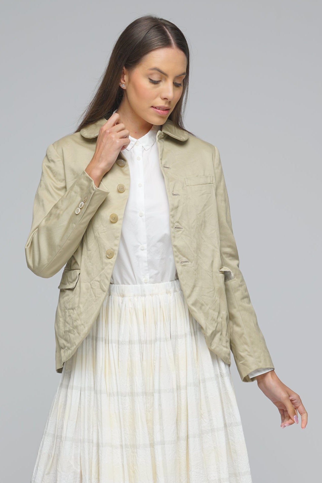 GIACCA BEIGE COMME DES GARÇONS