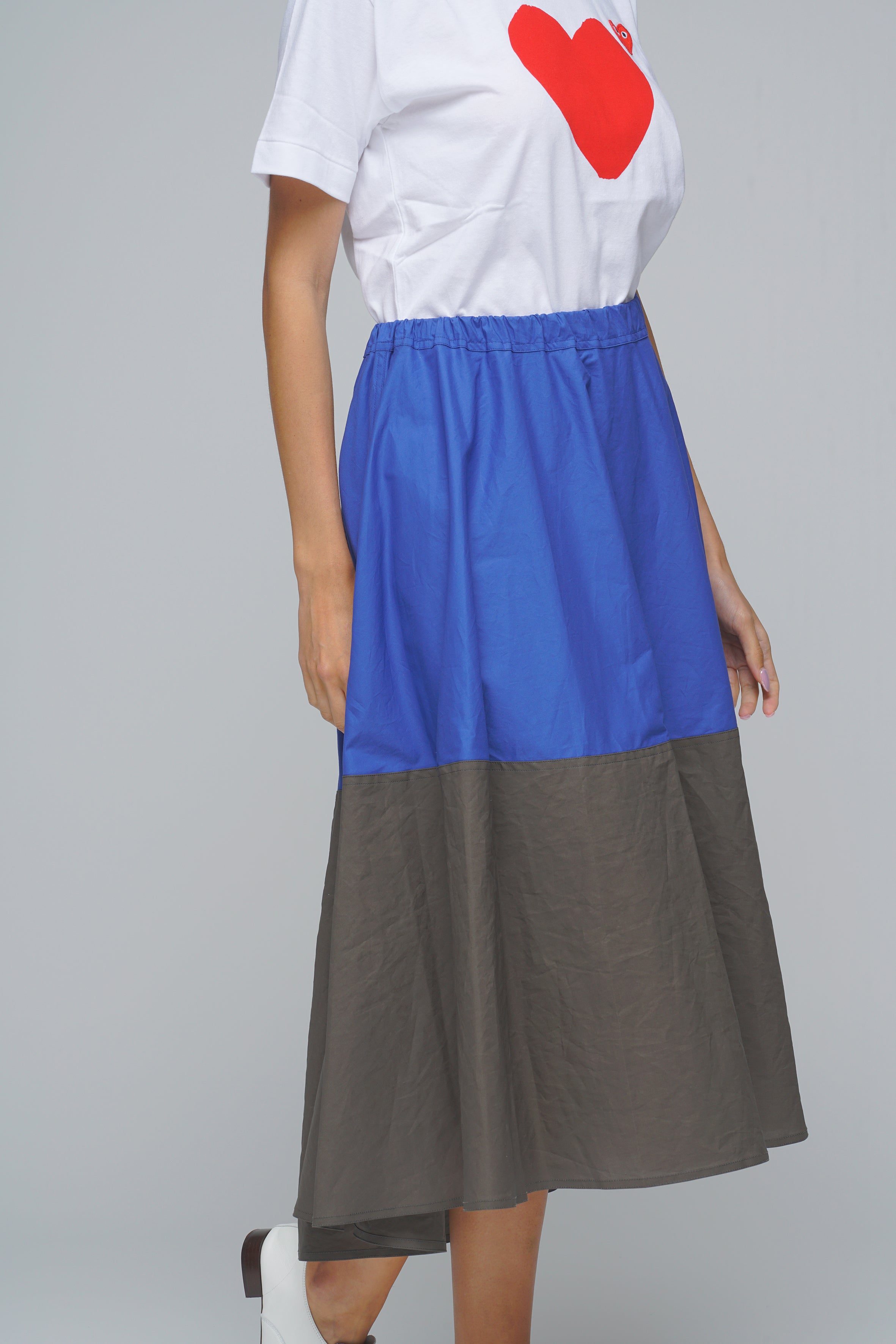 GONNA SACRAMENTO AZZURRO&GRIGIO SOFIE D'HOORE