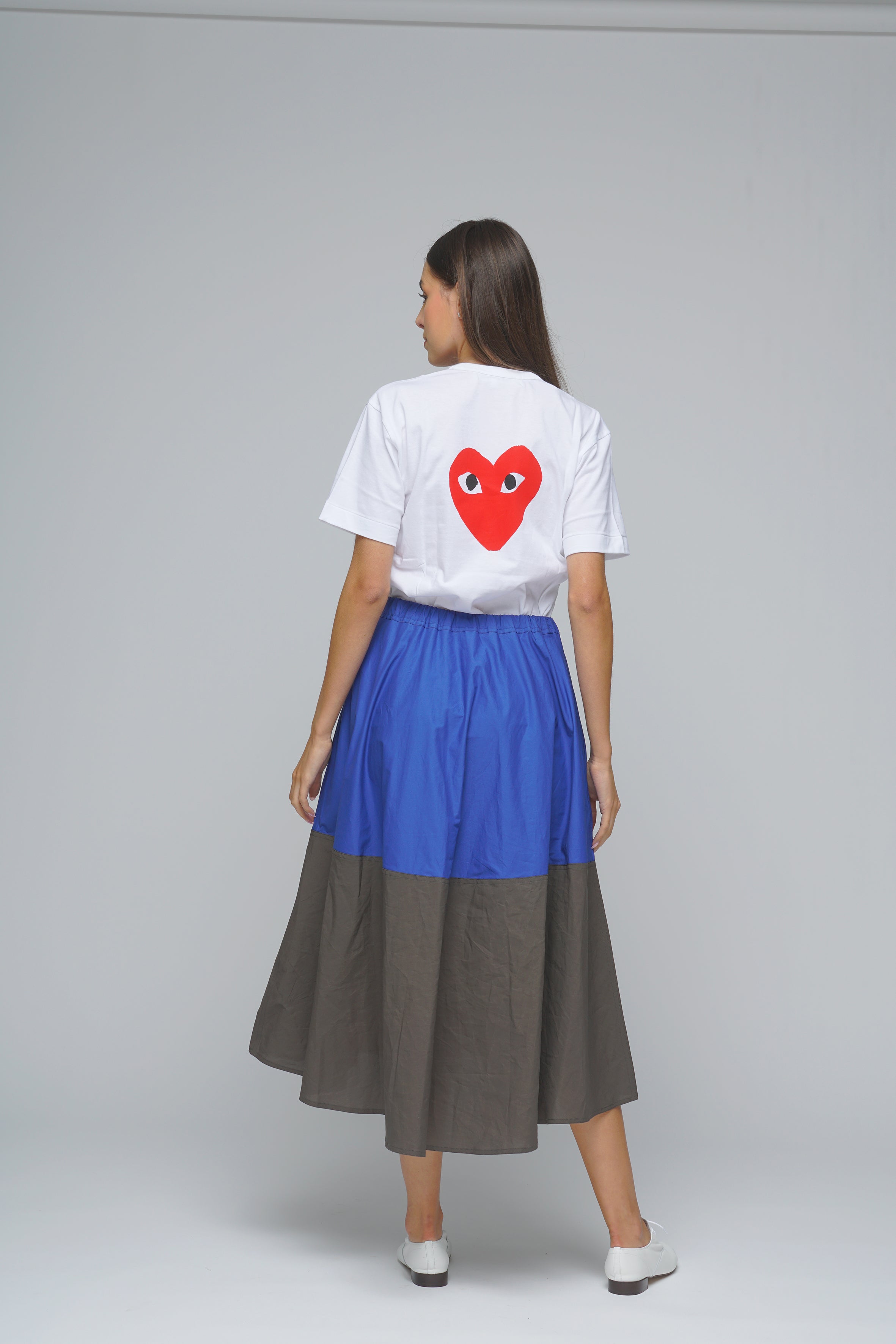 T-SHIRT CUORI GRANDE COMME DES GARÇONS
