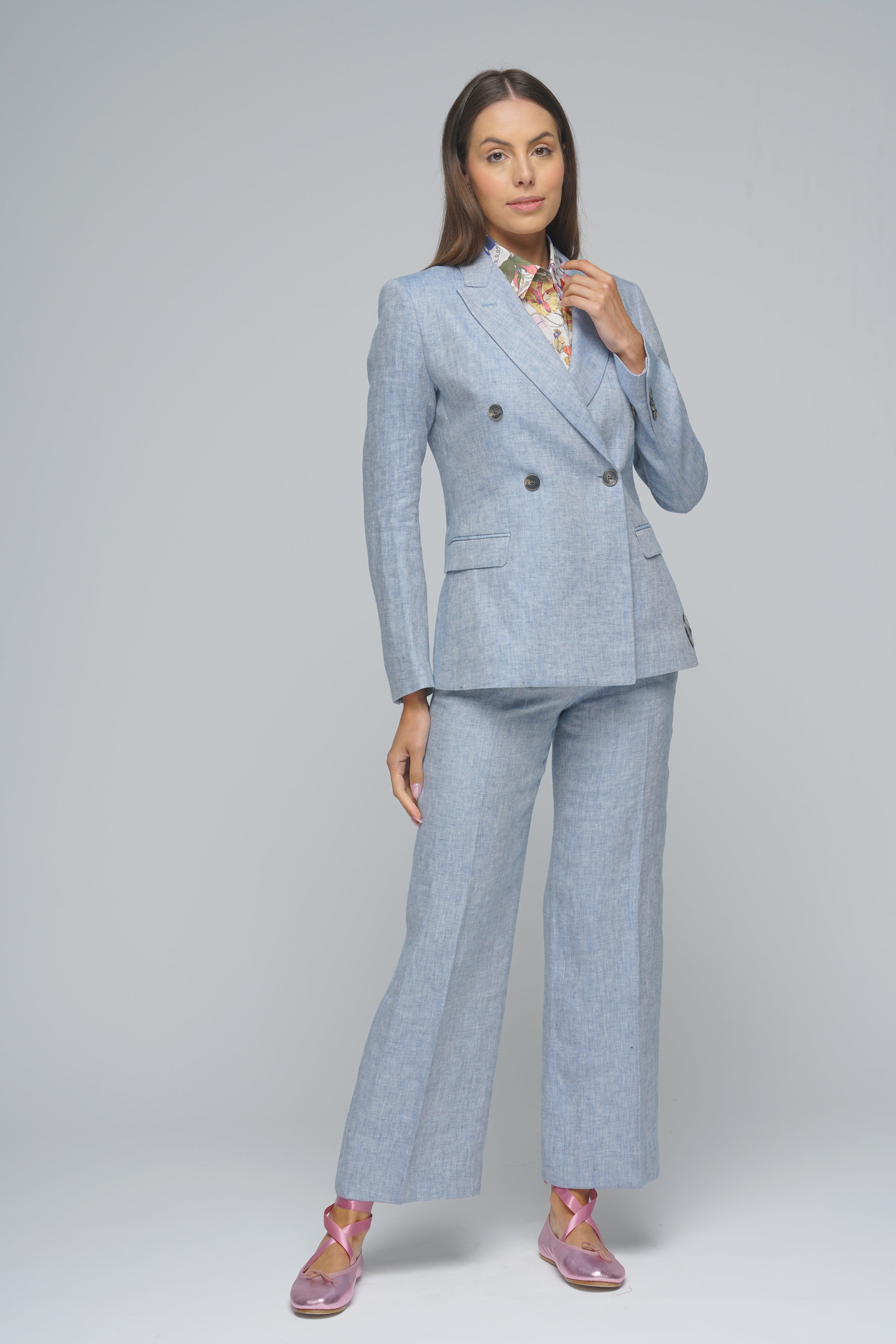 PANTALONE TEODORA LINO QUELLEDUE