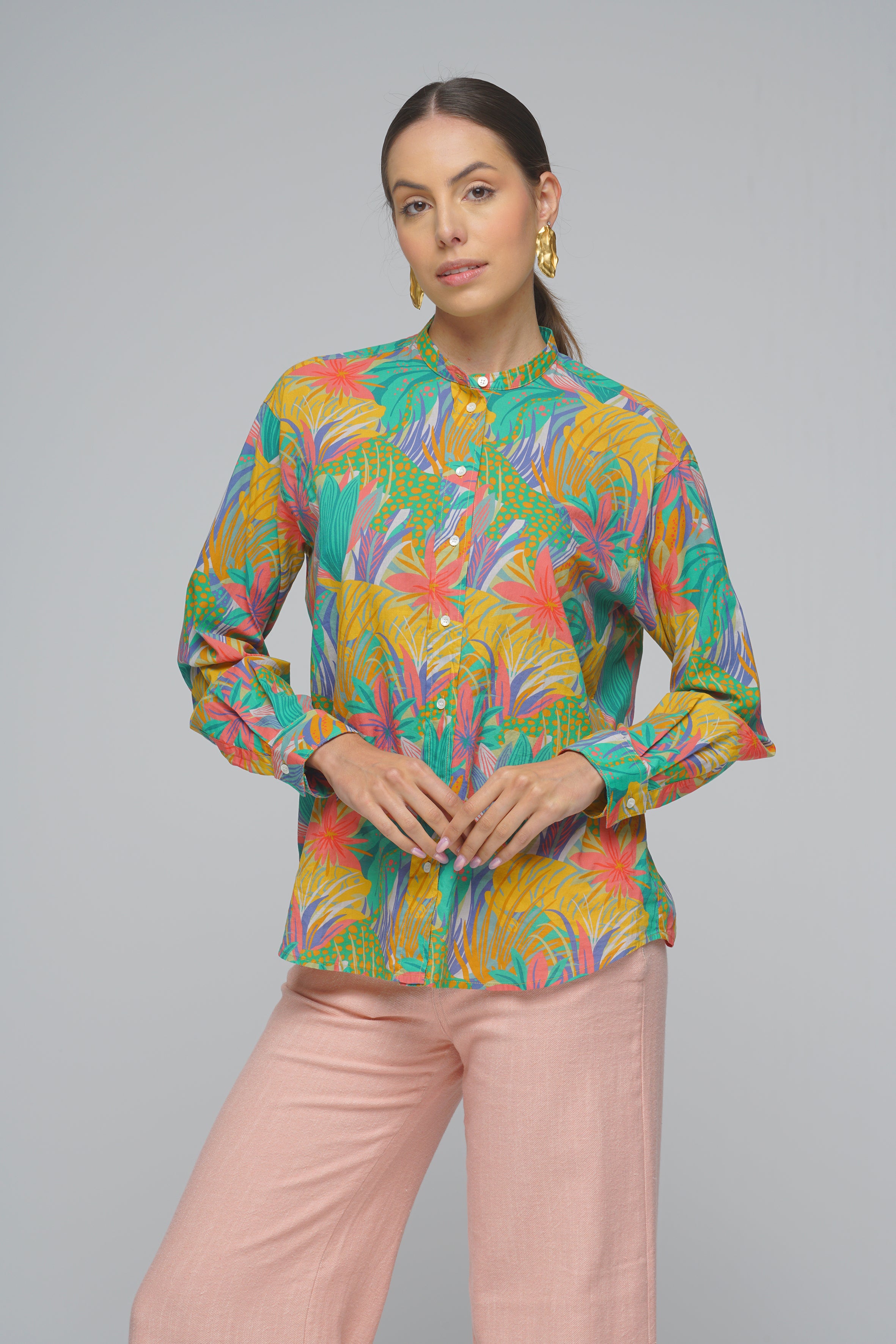 CAMICIA CRISTAL VERDE