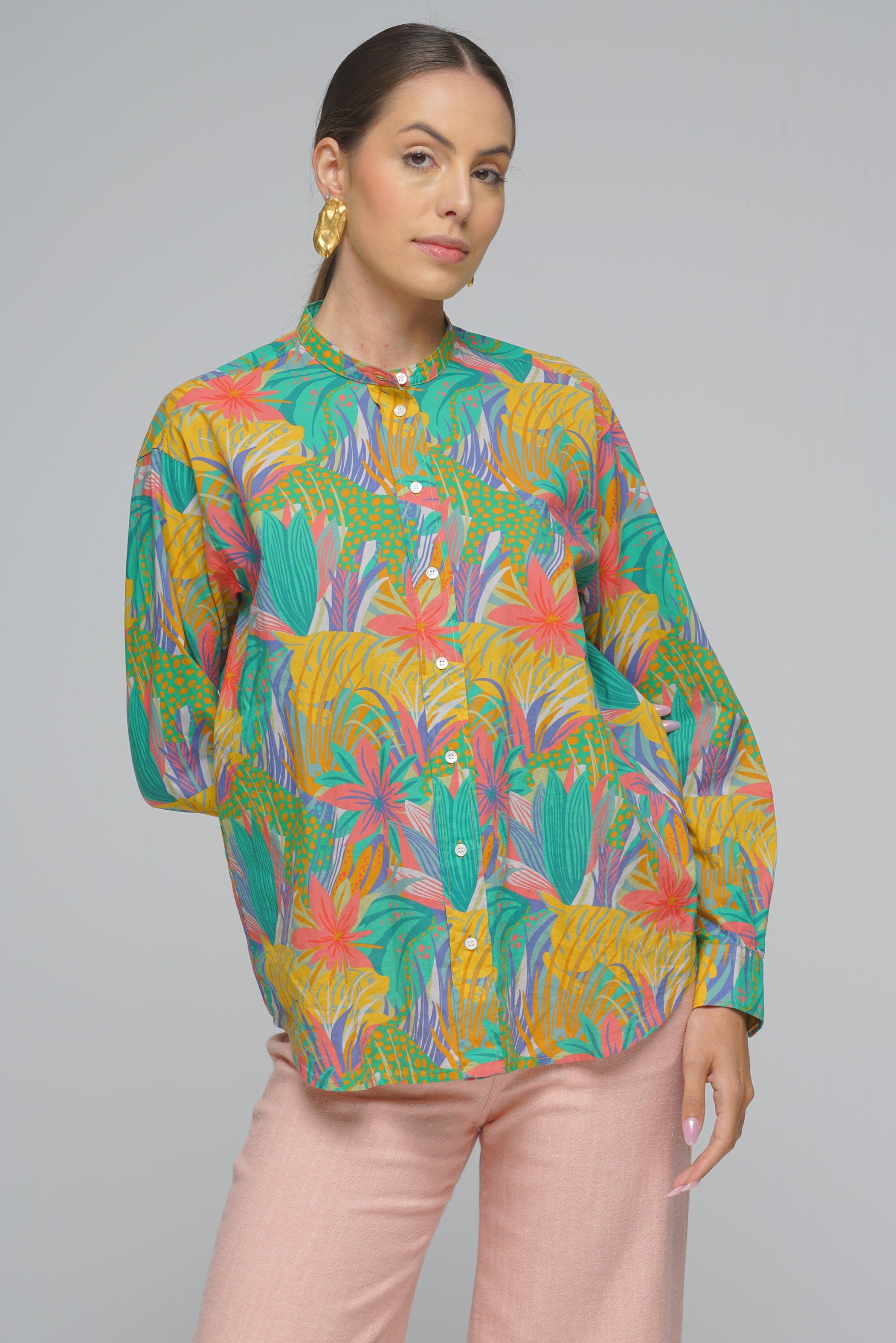 CAMICIA CRISTAL VERDE