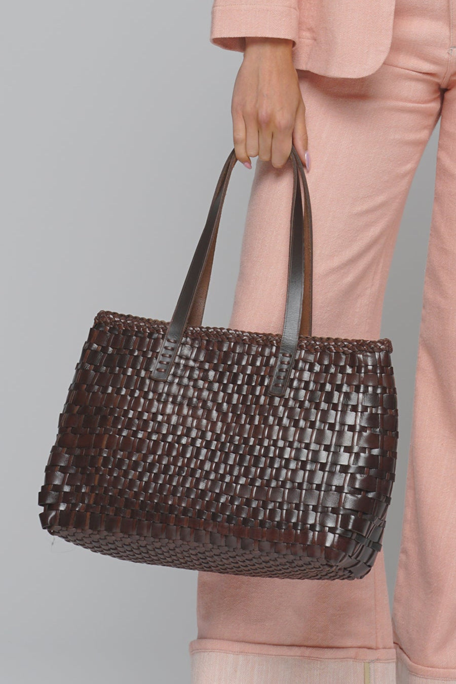 BORSA SALVAGE TOTE MARRONE