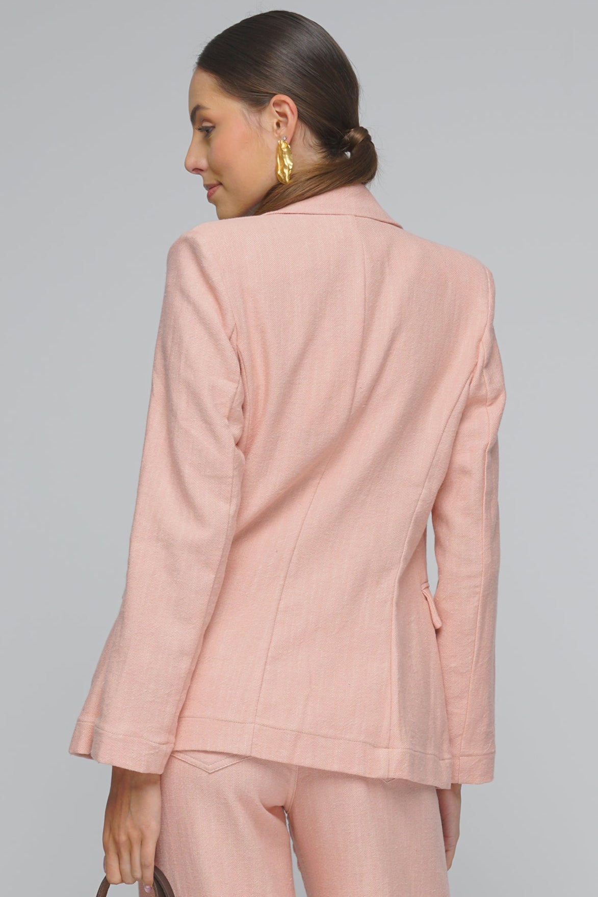 GIACCA DENIM ROSA SHAFT