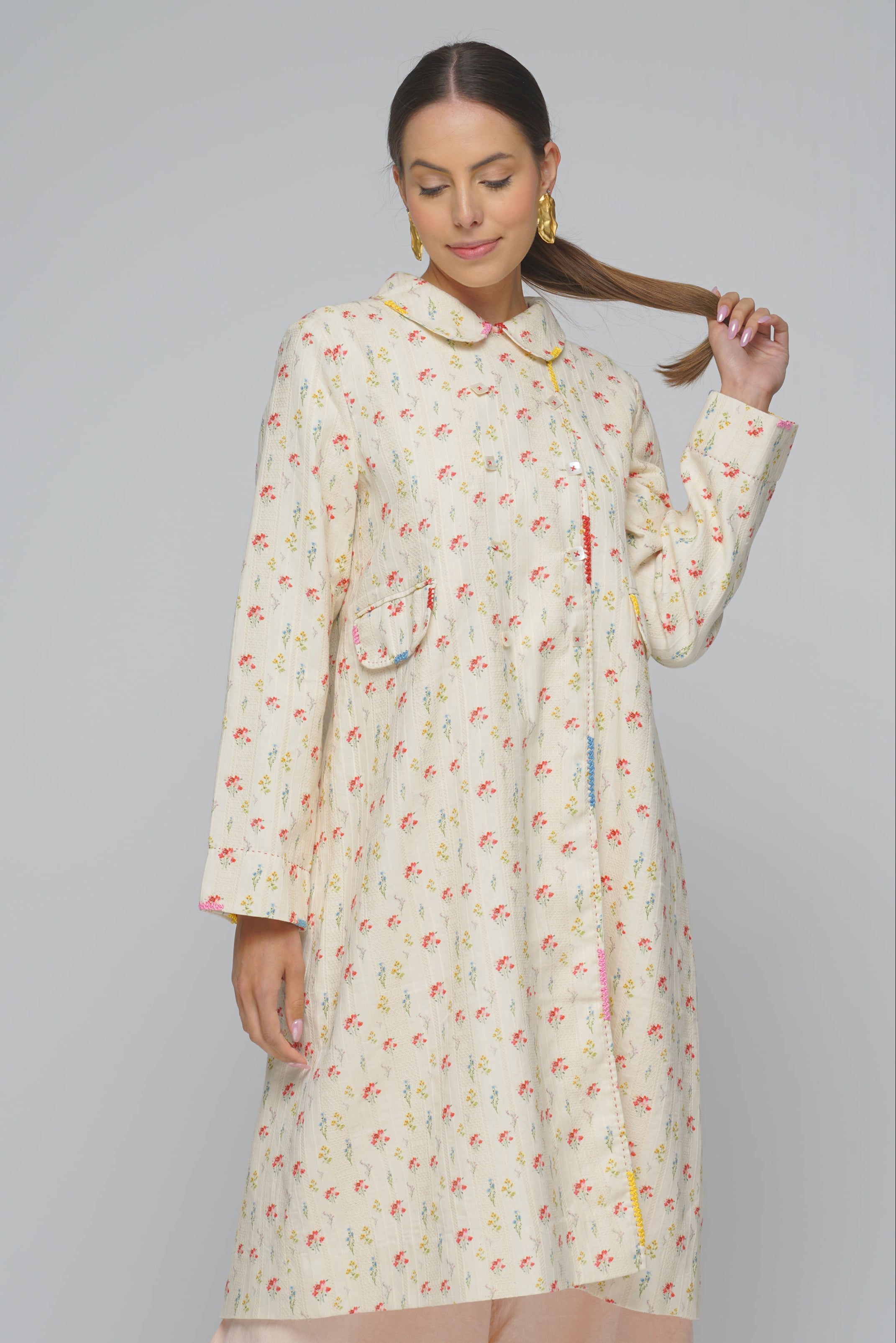 CAPPOTTO FIORI REVERSIBLE