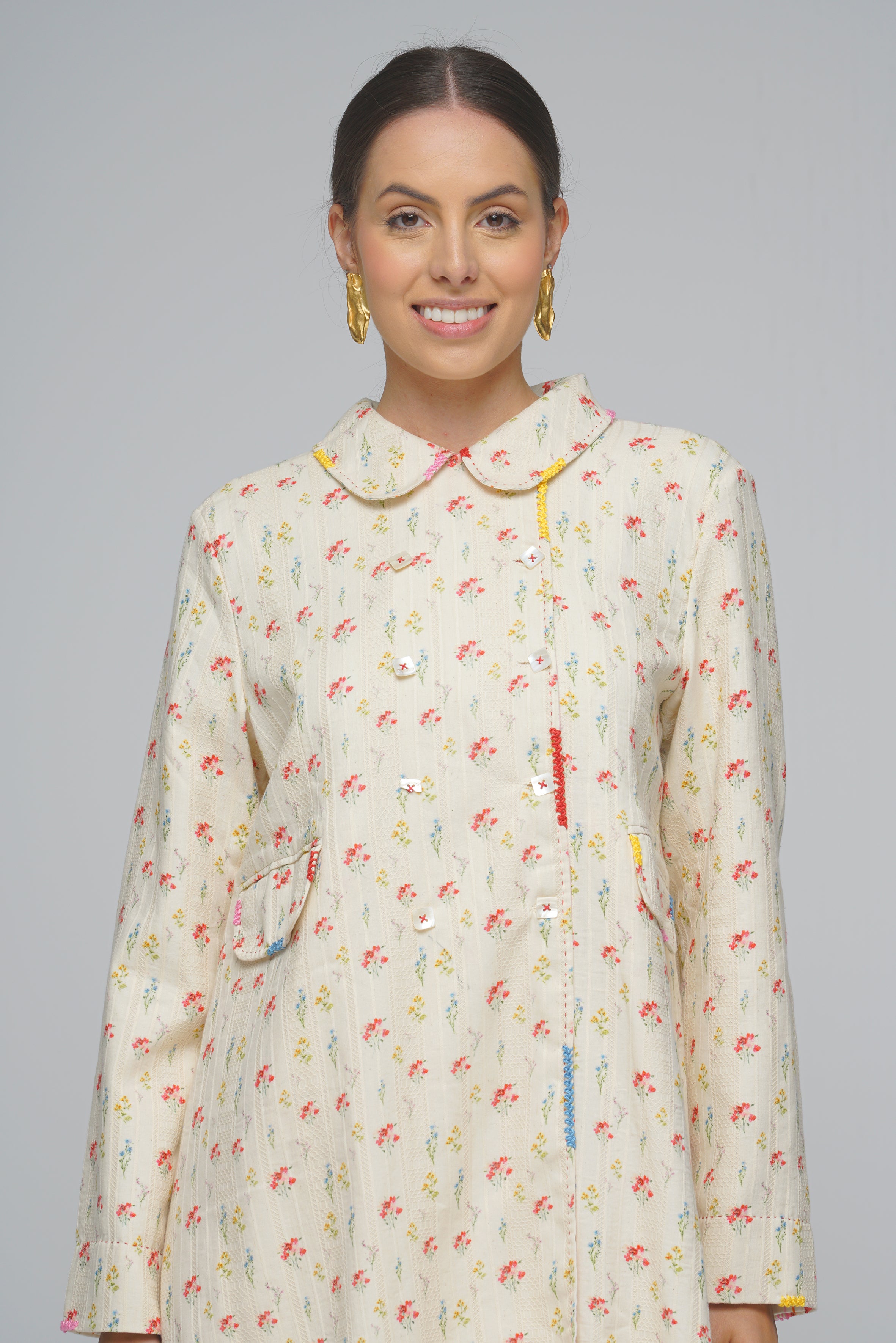 CAPPOTTO FIORI REVERSIBLE
