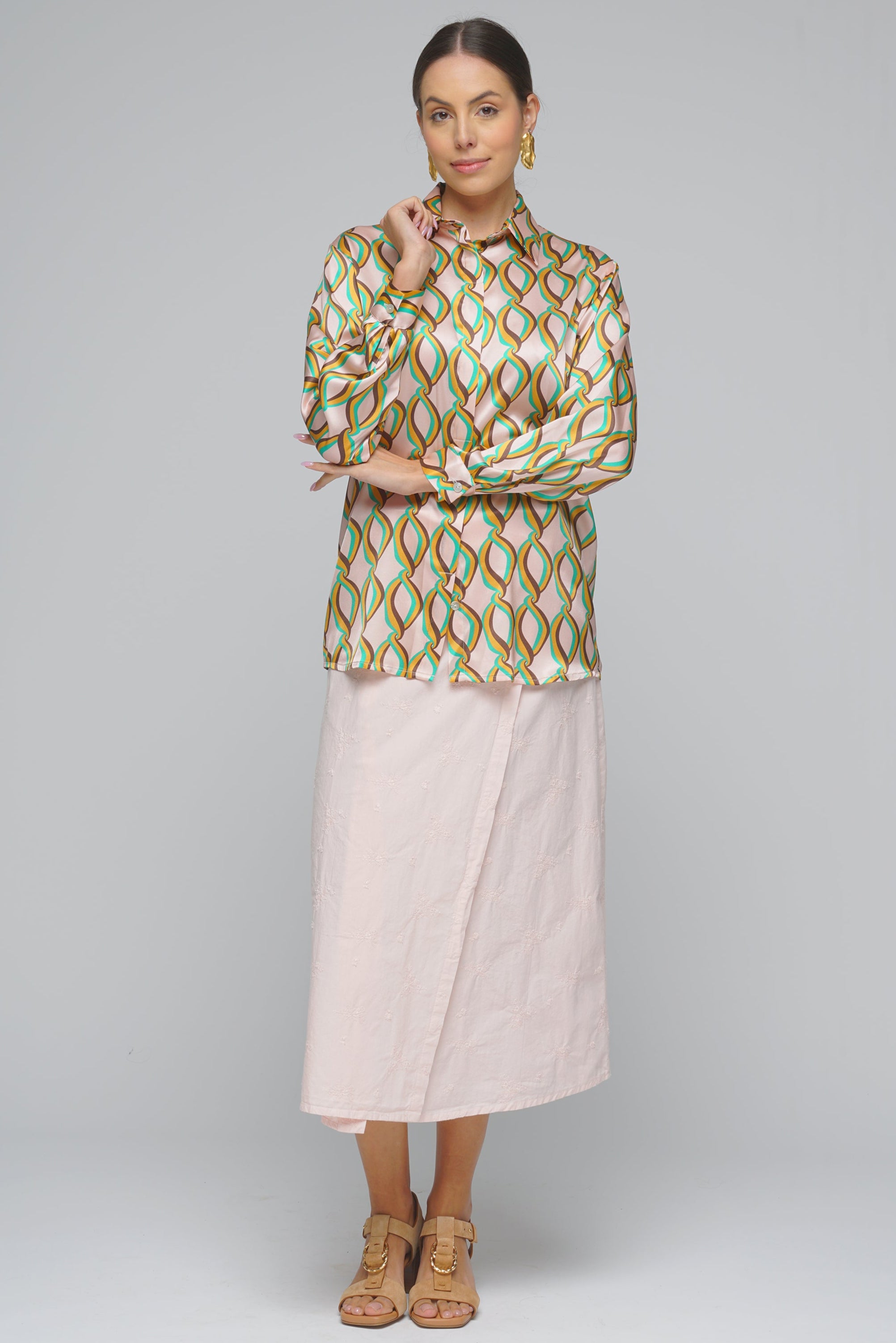 CAMICIA TANTRIS SEDA ROSA SIYU