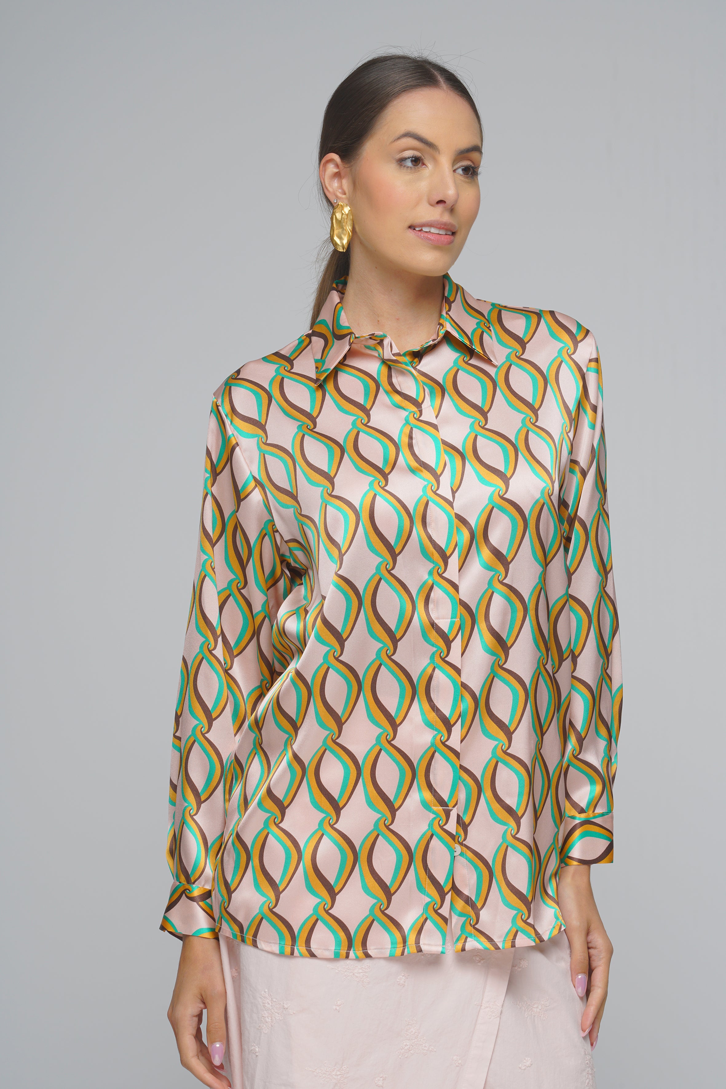 CAMICIA TANTRIS SEDA ROSA SIYU
