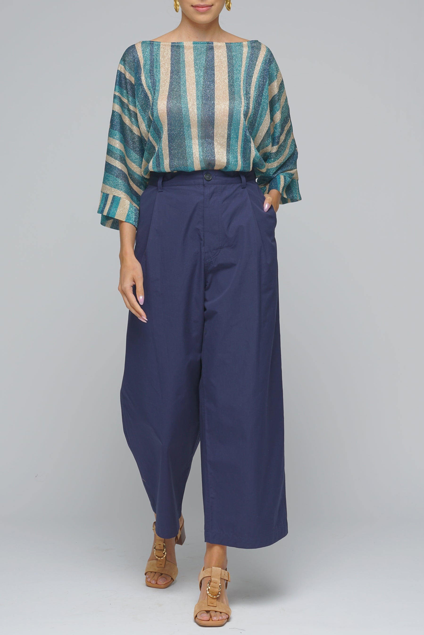 PANTALONE PASADENA SAILOR BLU SOFIE D'HOORE