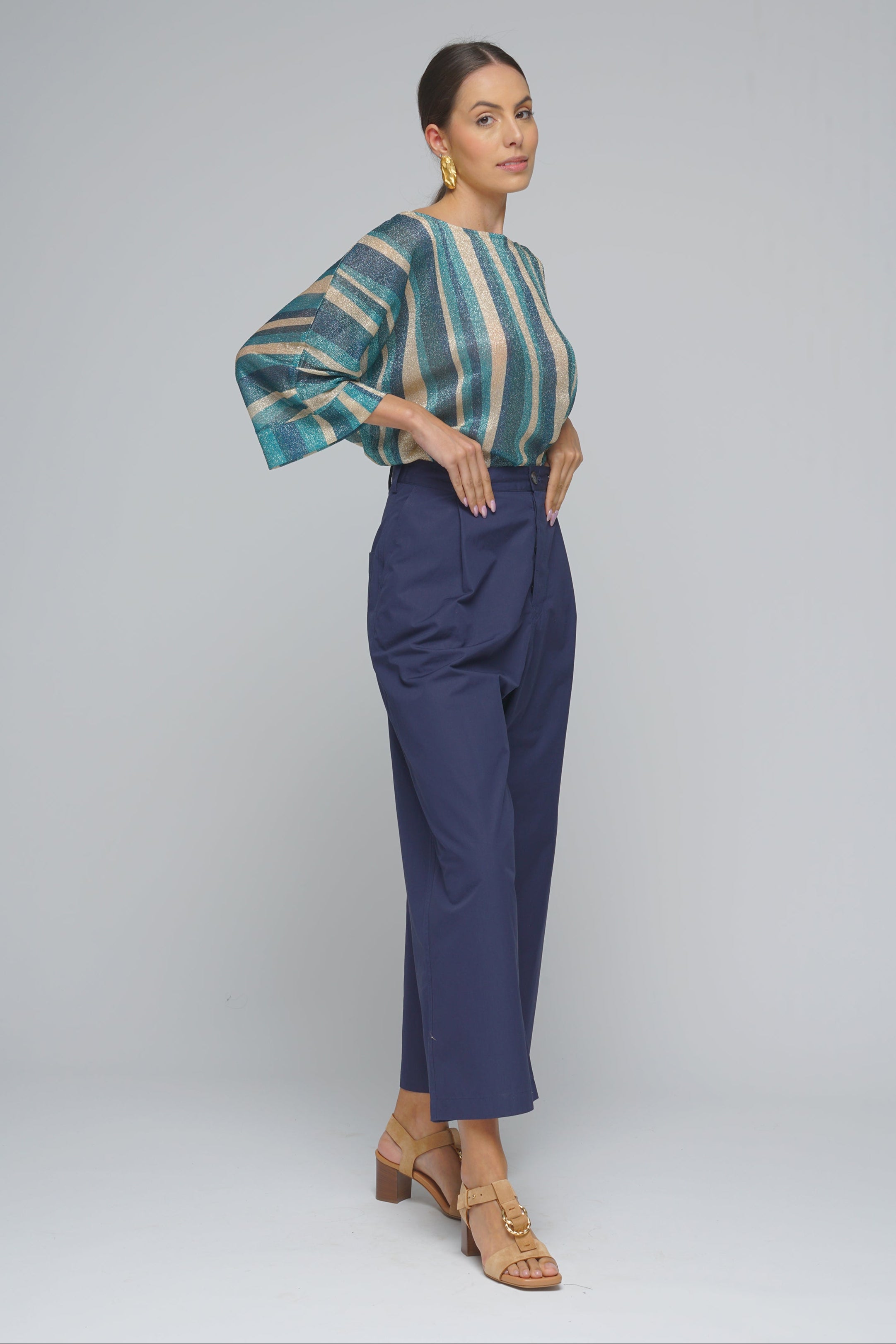 PANTALONE PASADENA SAILOR BLU SOFIE D'HOORE