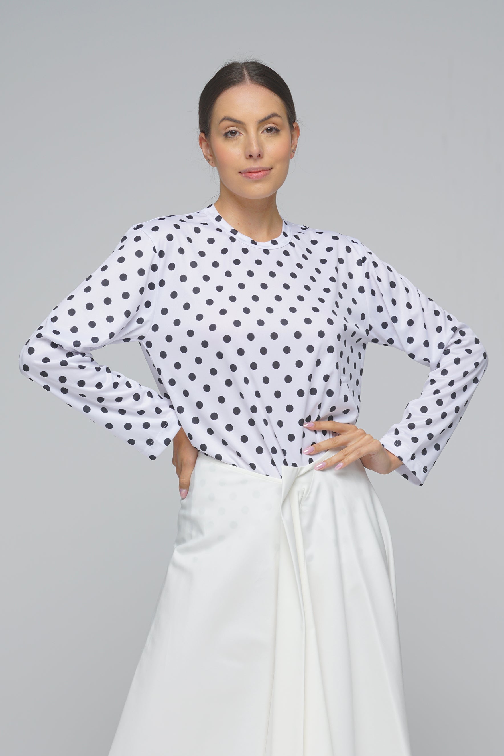 TOP POIS BIANCO COMME DES GARÇONS