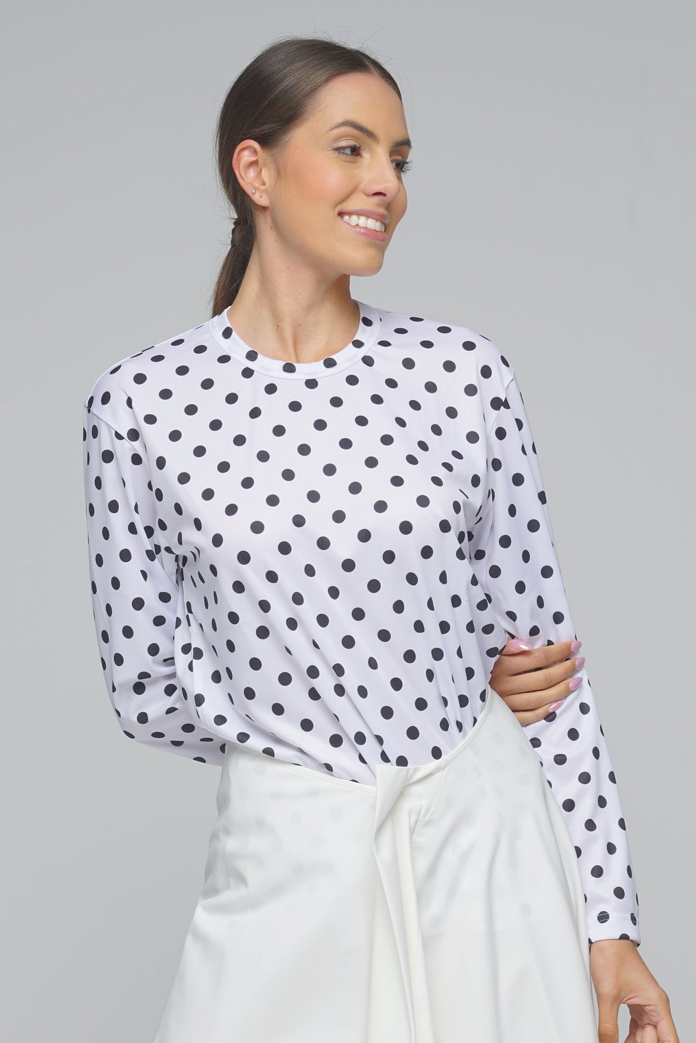 TOP POIS BIANCO COMME DES GARÇONS