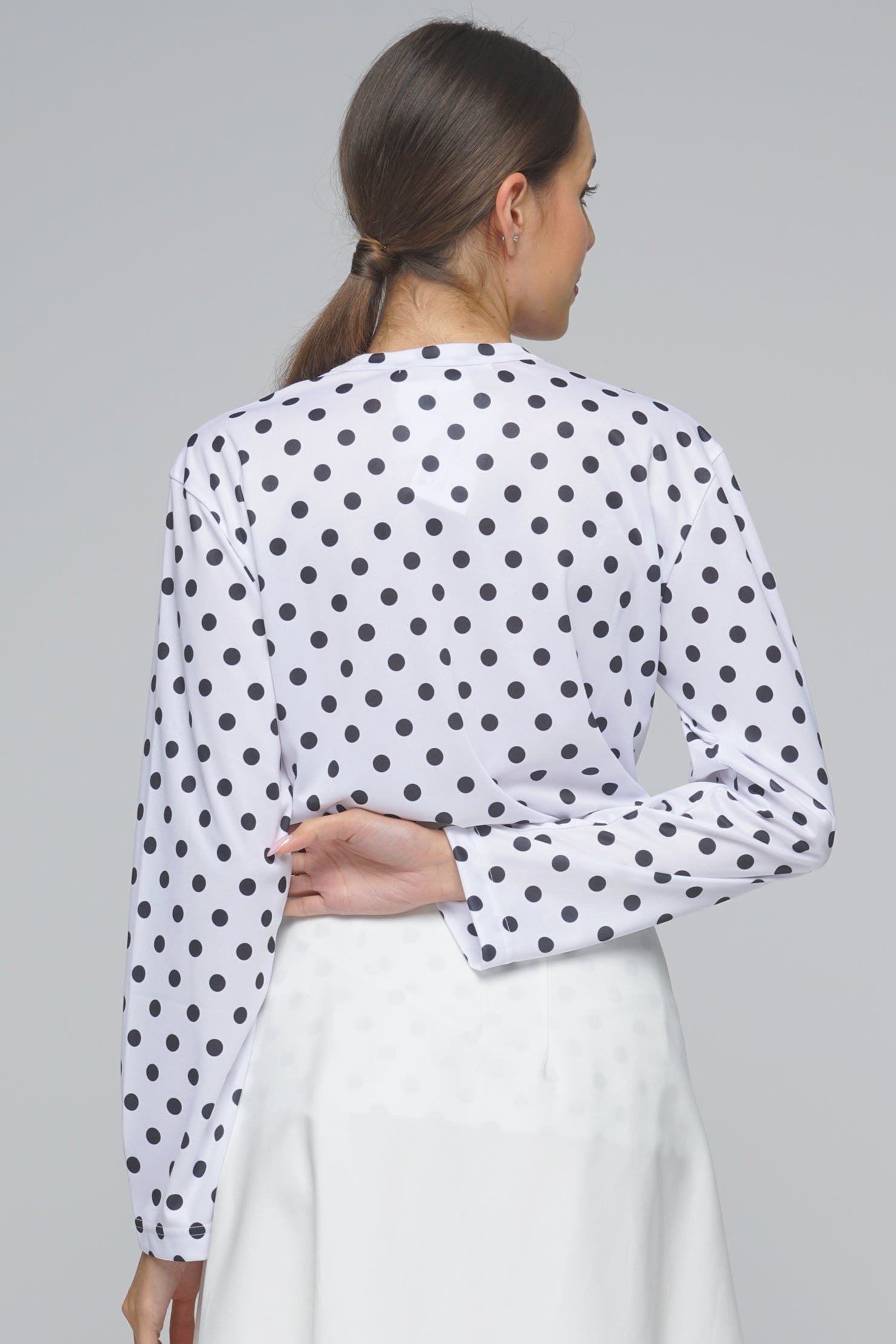 TOP POIS BIANCO COMME DES GARÇONS
