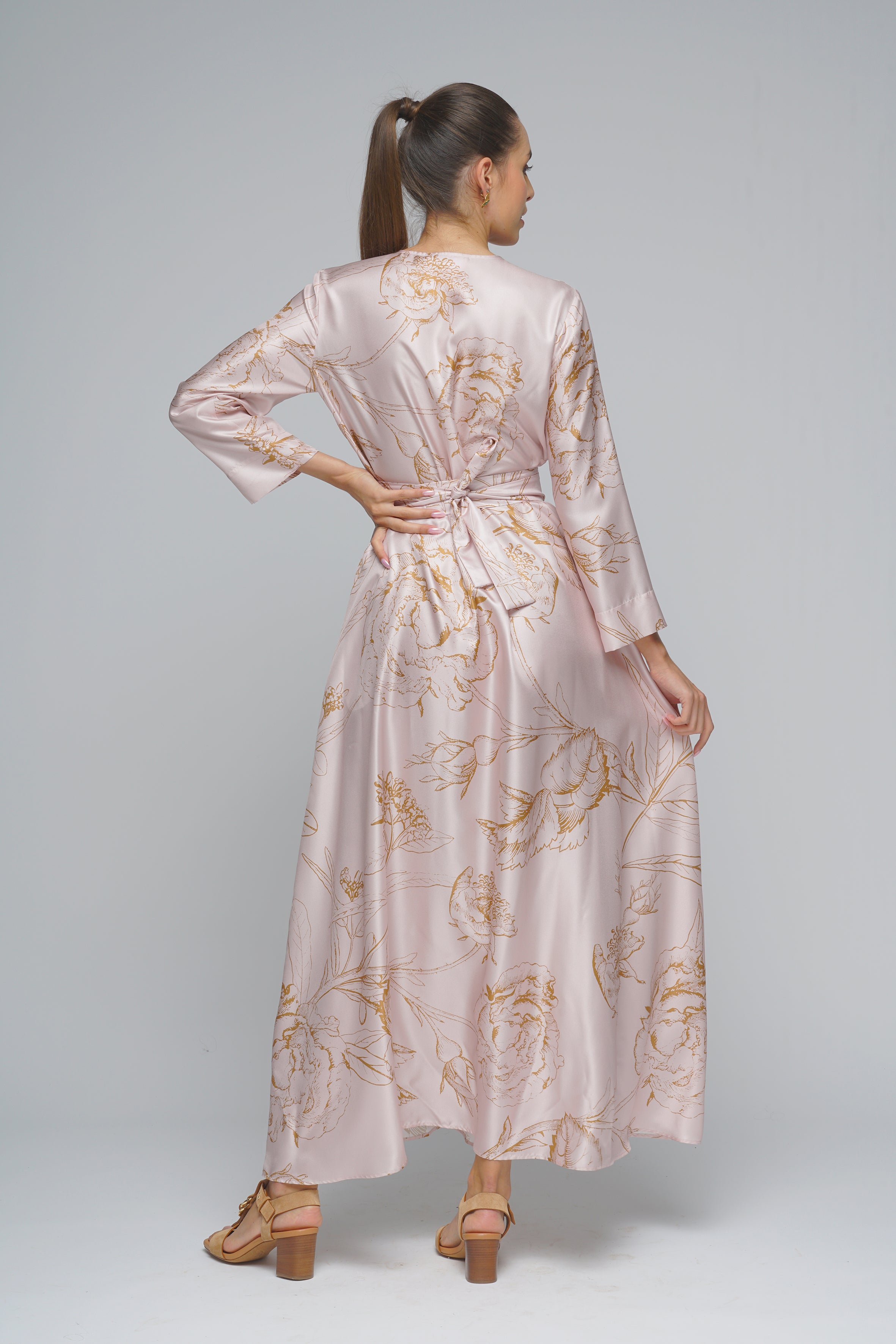ABITO ROSE SILK