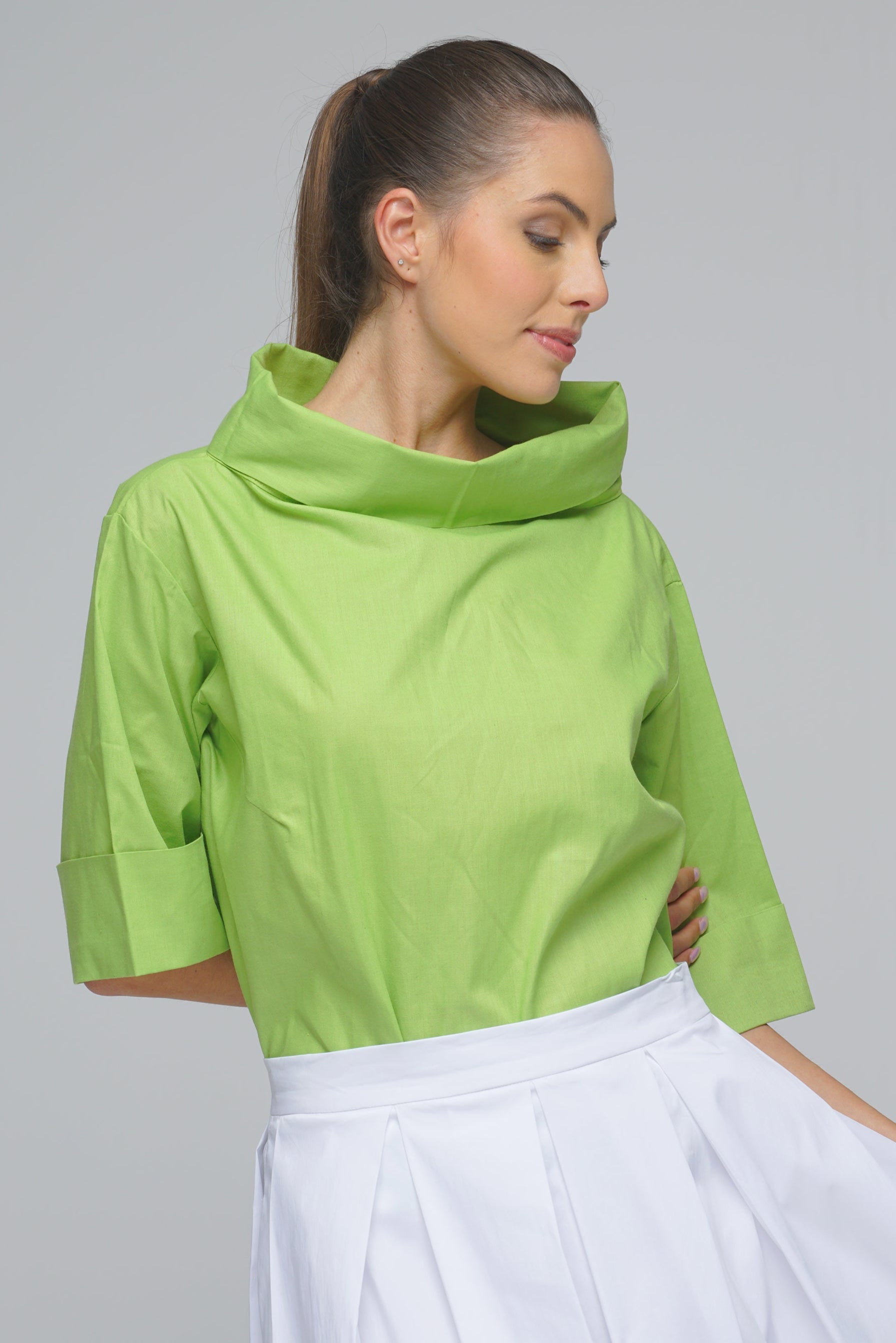 TOP MARINELLA VERDE MELA