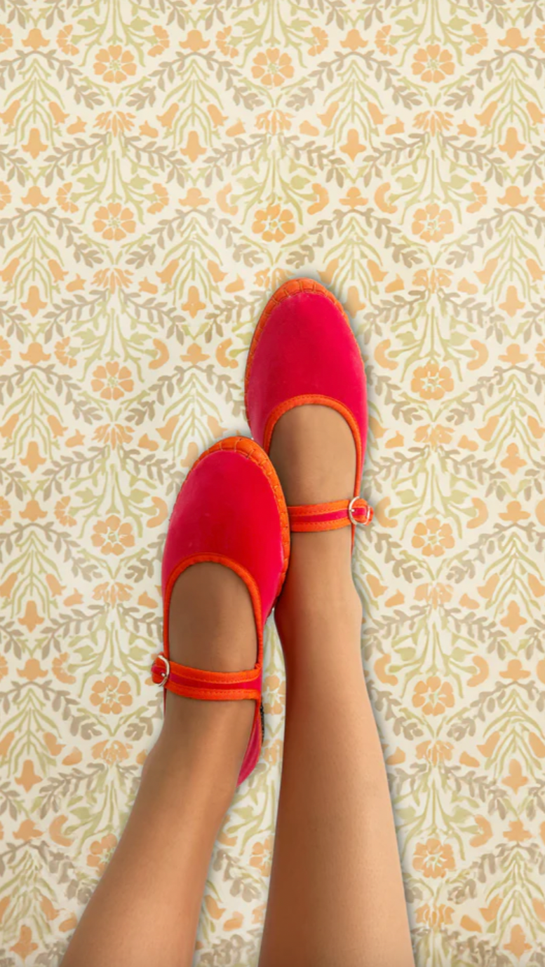 SCARPE NANA FUCSIA FLABELUS