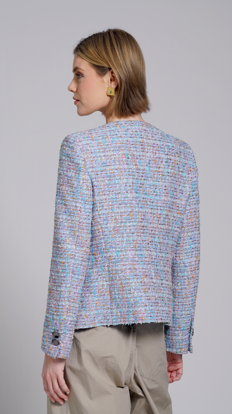 GIACCA BEVERLY TWEED TAGLIATORE