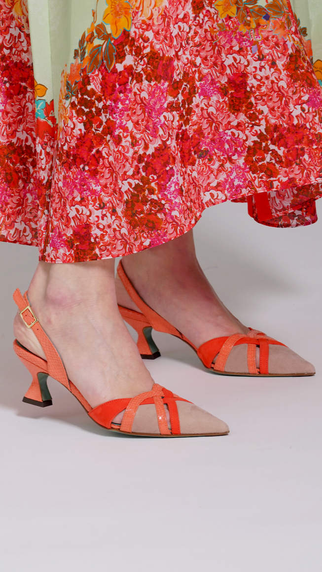 SCARPE CORALLO PAOLA D'ARCANO