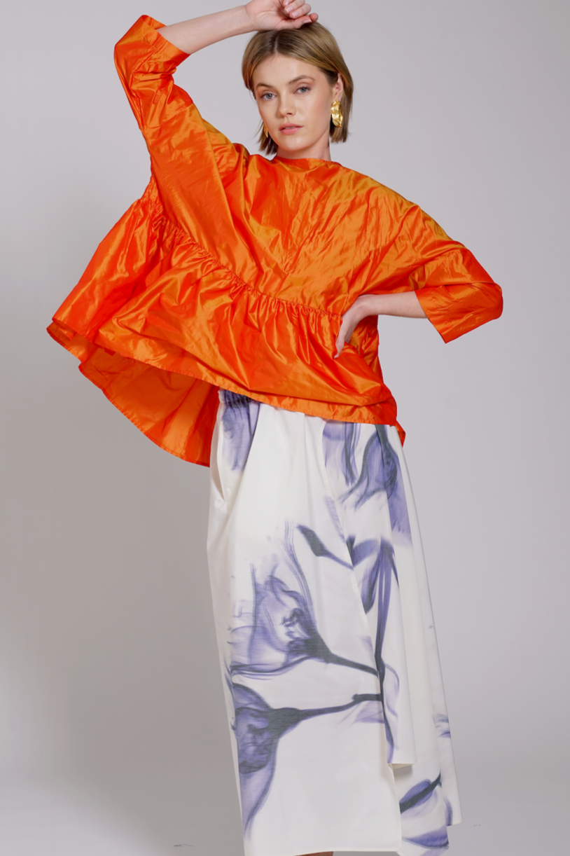 TOP CORA ARANCIO