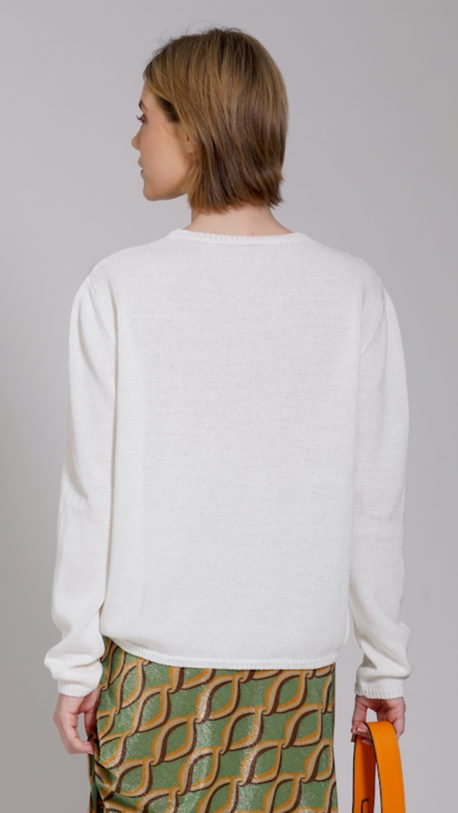 MAGLIA BIANCO APUNTOB