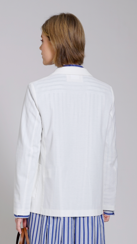 GIACCA TASCA BIANCO