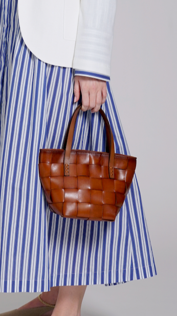 BORSA JAPAN MINI MARRONE