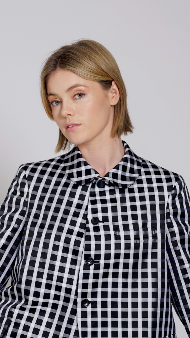 GIACCA QUADRI SMALL COMME DES GARÇONS