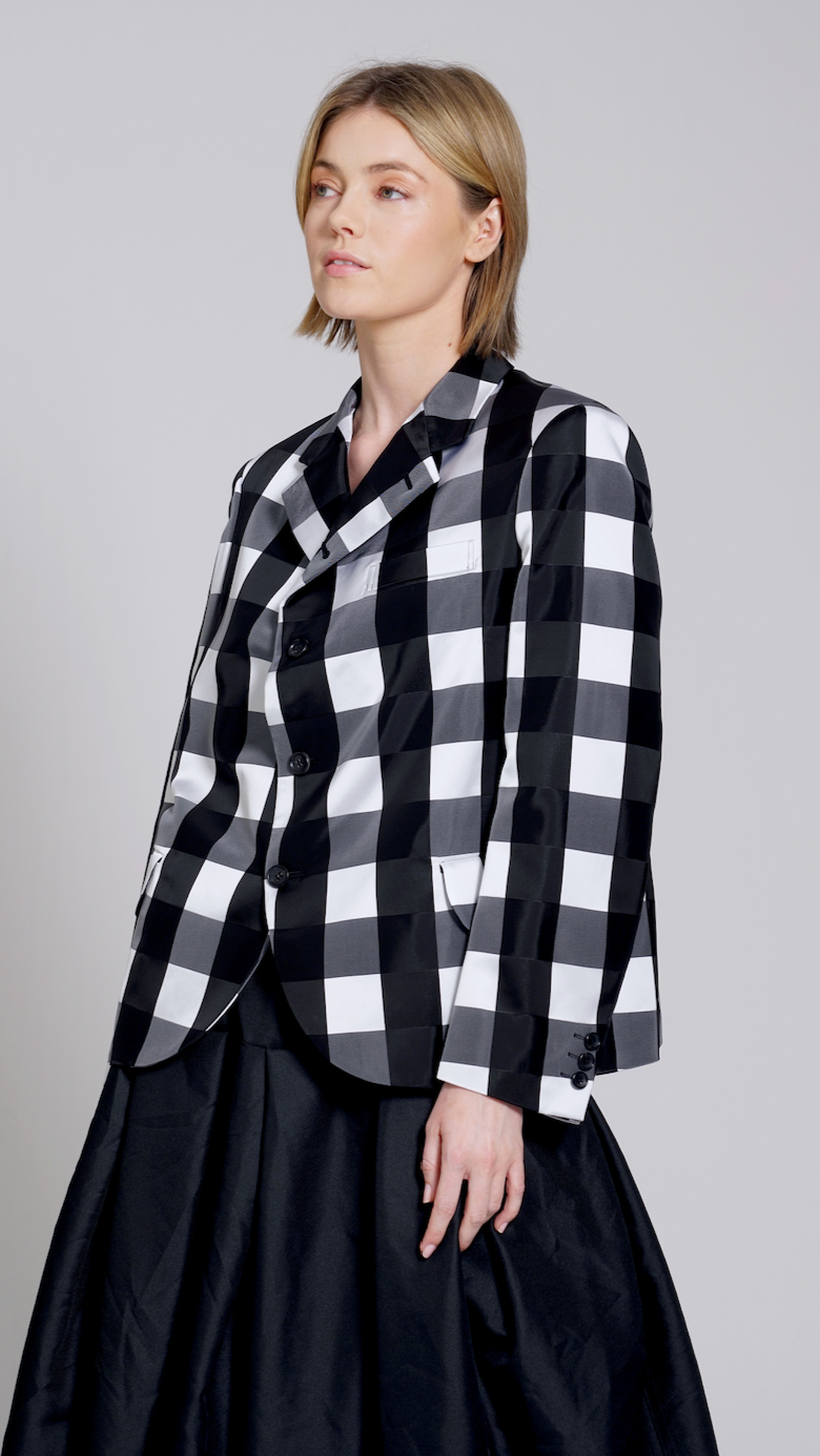 GIACCA QUADRI BIG COMME DES GARÇONS