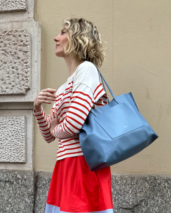 BORSA GRETE AZZURRO