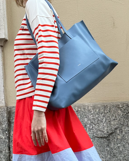 BORSA GRETE AZZURRO