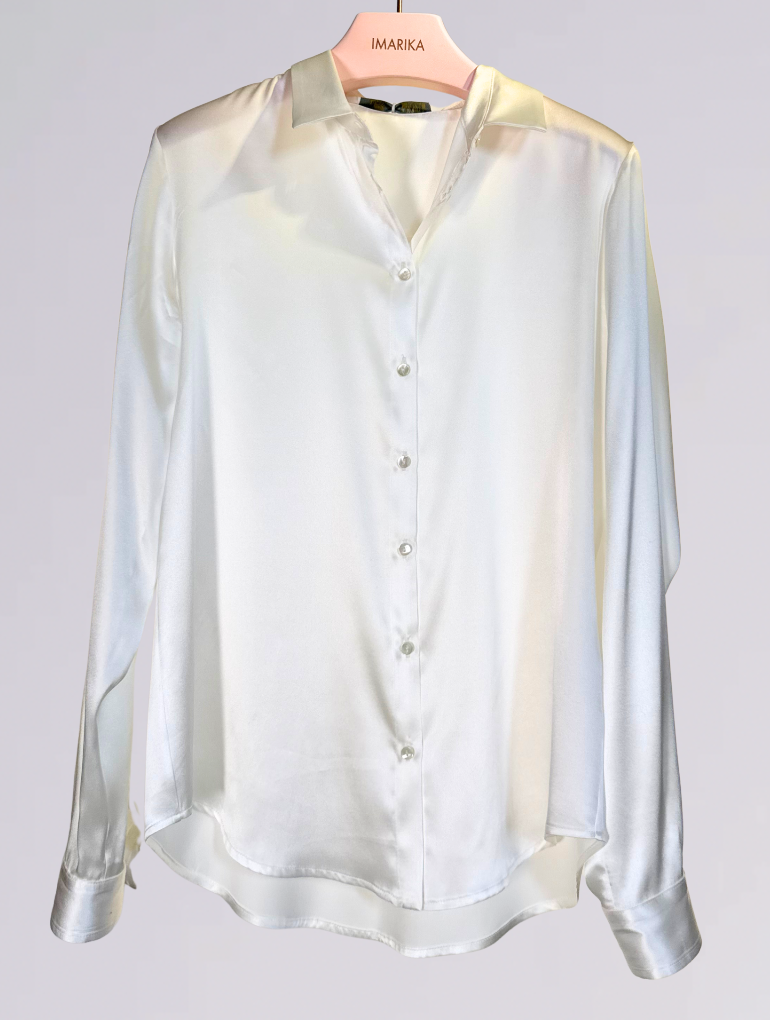 Camicia bianco perla 