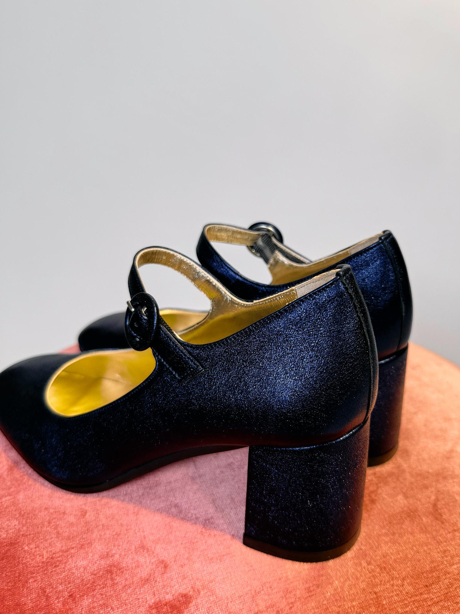 Scarpe con tacco blu E91860ABISS ALTA BLU KALIA