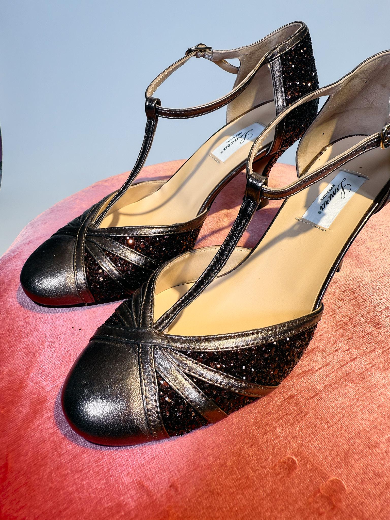 Scarpa con tacco marrone ISABELTANGHERA MARRONE LENORA