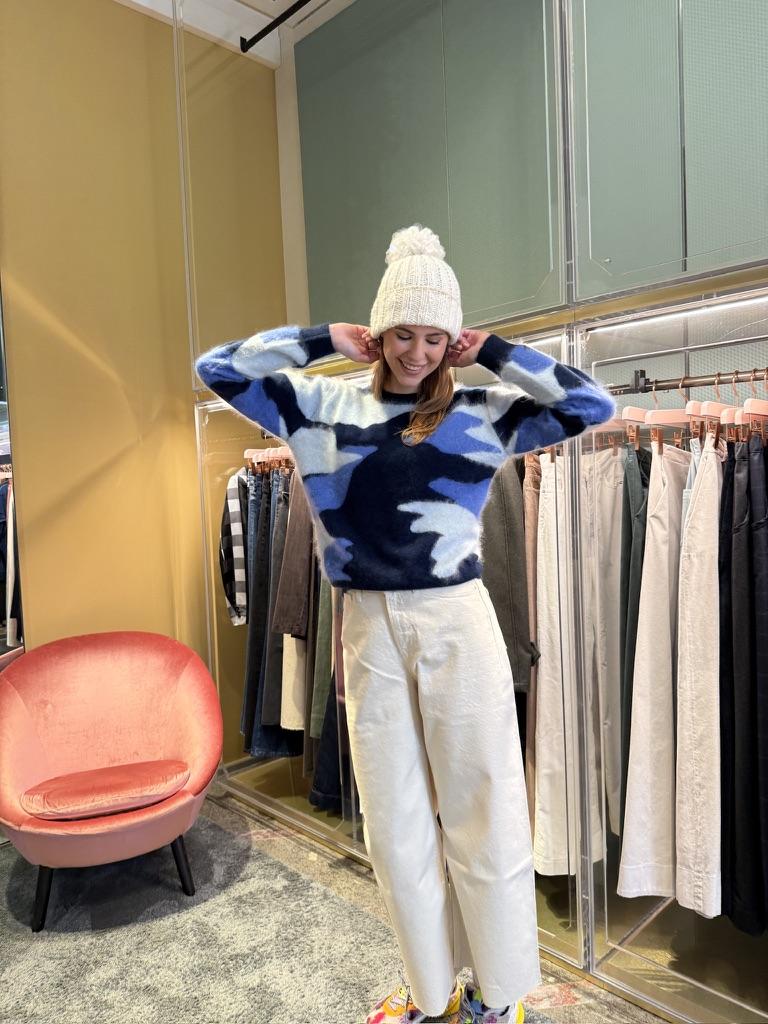 MAGLIONE CAMOUFLAGE FLUFFY B126CAMO NAVY GRIGIO Brodie