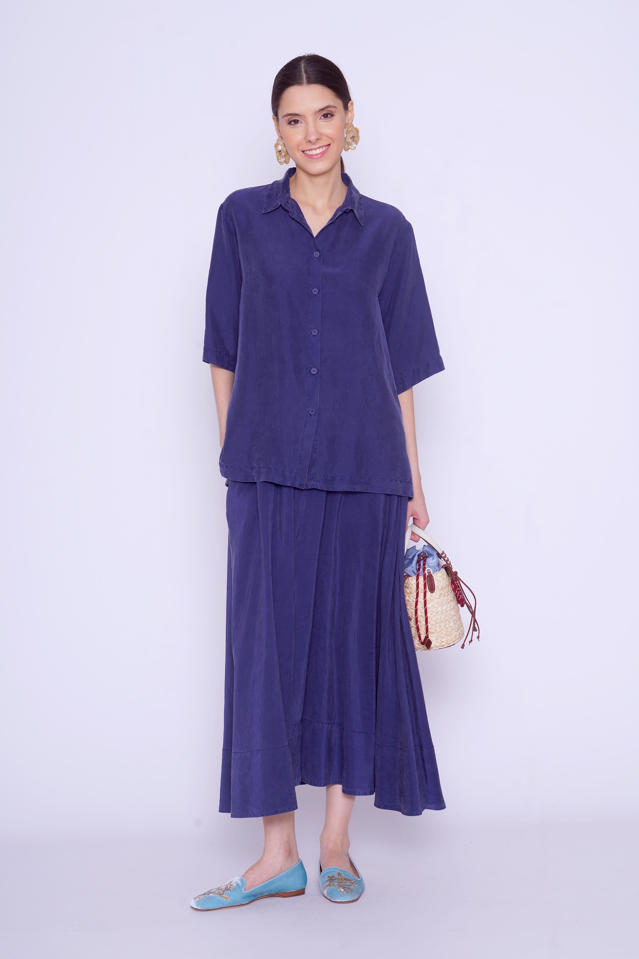 Camicia blu 