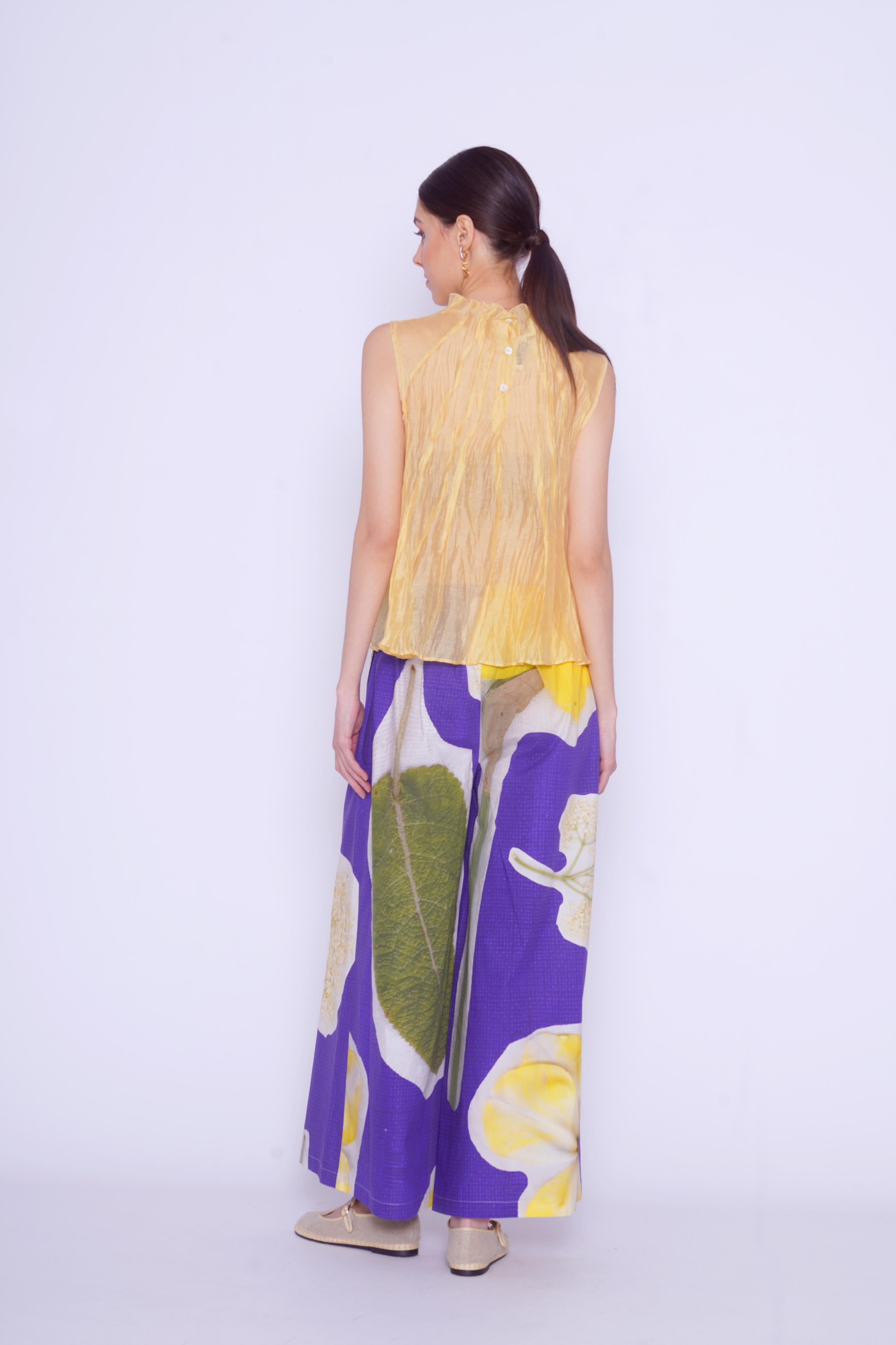 Top in organza 