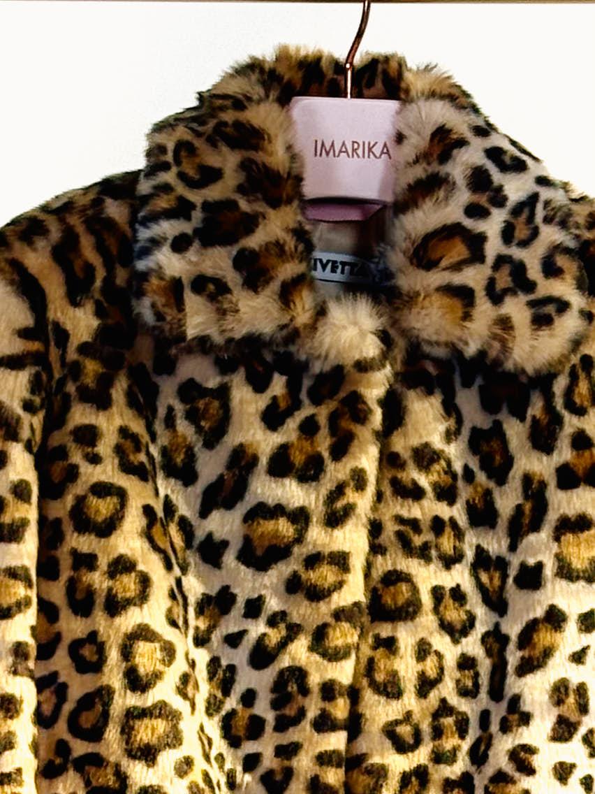 Pelliccia corta eco PL0006LEOPARDO CORTO MULTI VIVETTA