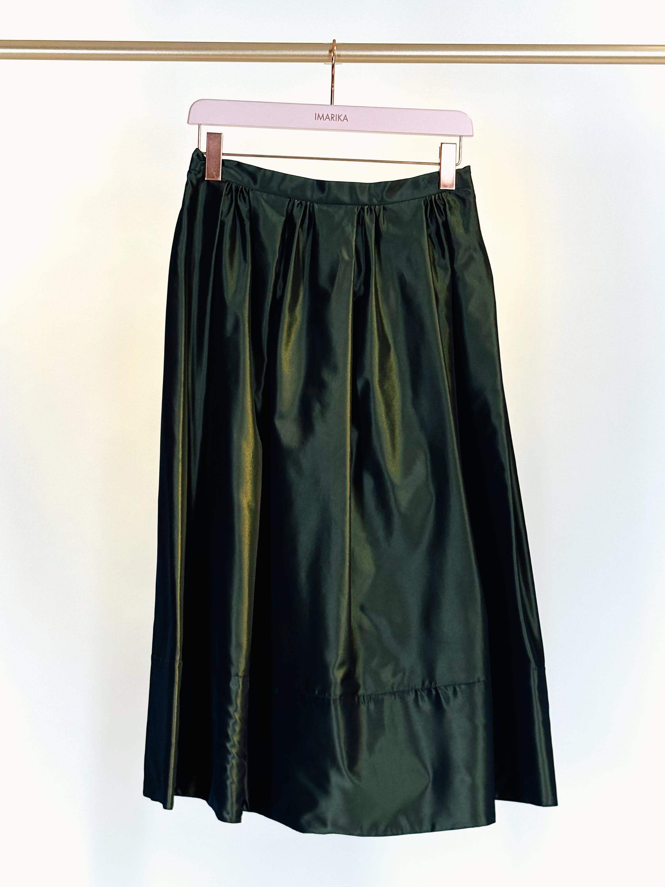 Gonna ampia GO0113VERDE VIVETTA