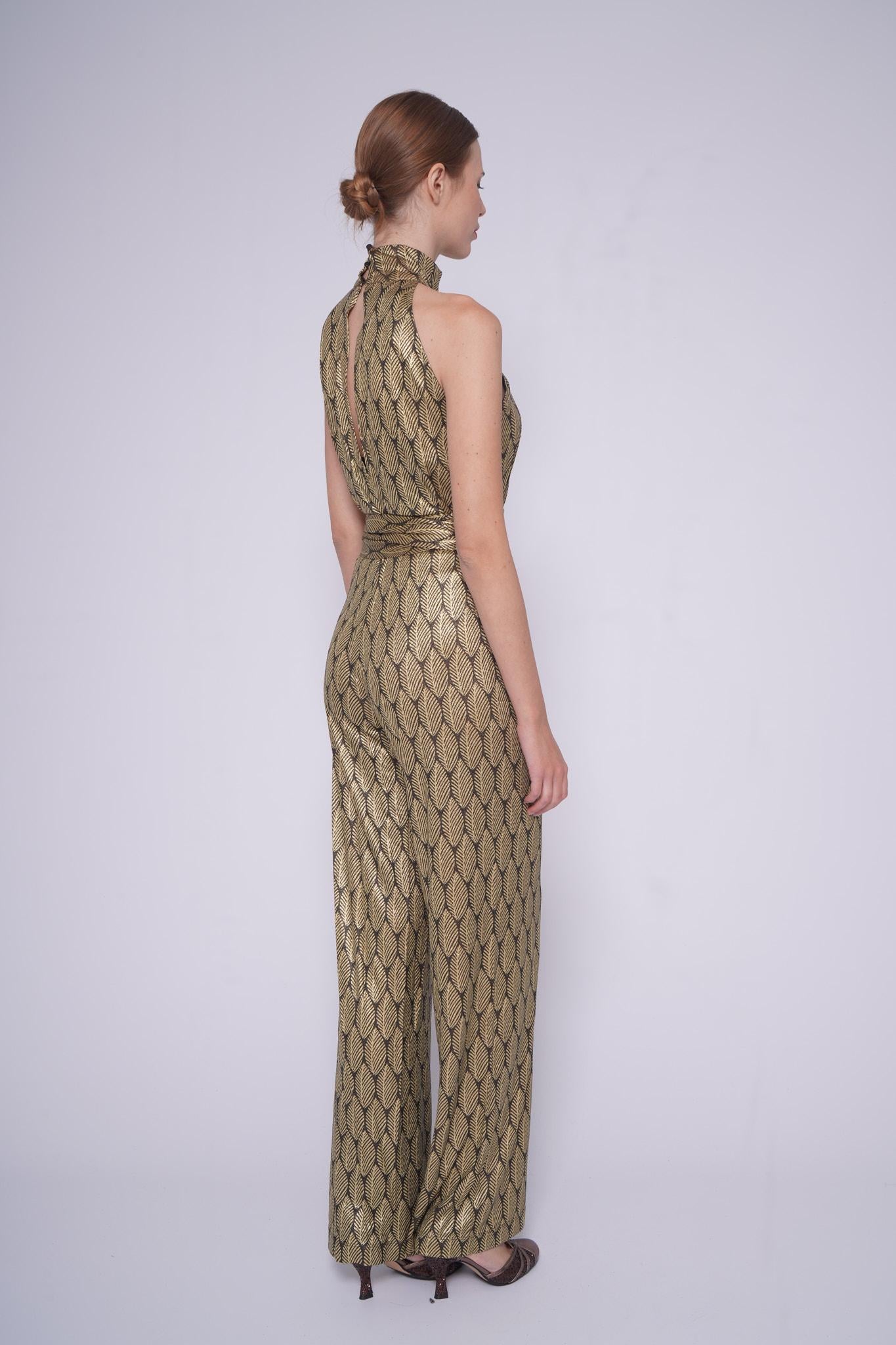 Tuta oro POE LUREX 1094FOGLIE ORO siyu