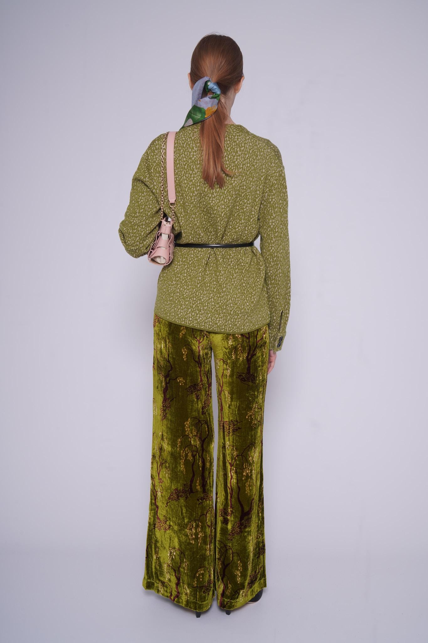 Cardigan in maglia K TOTEM 1324VERDE siyu