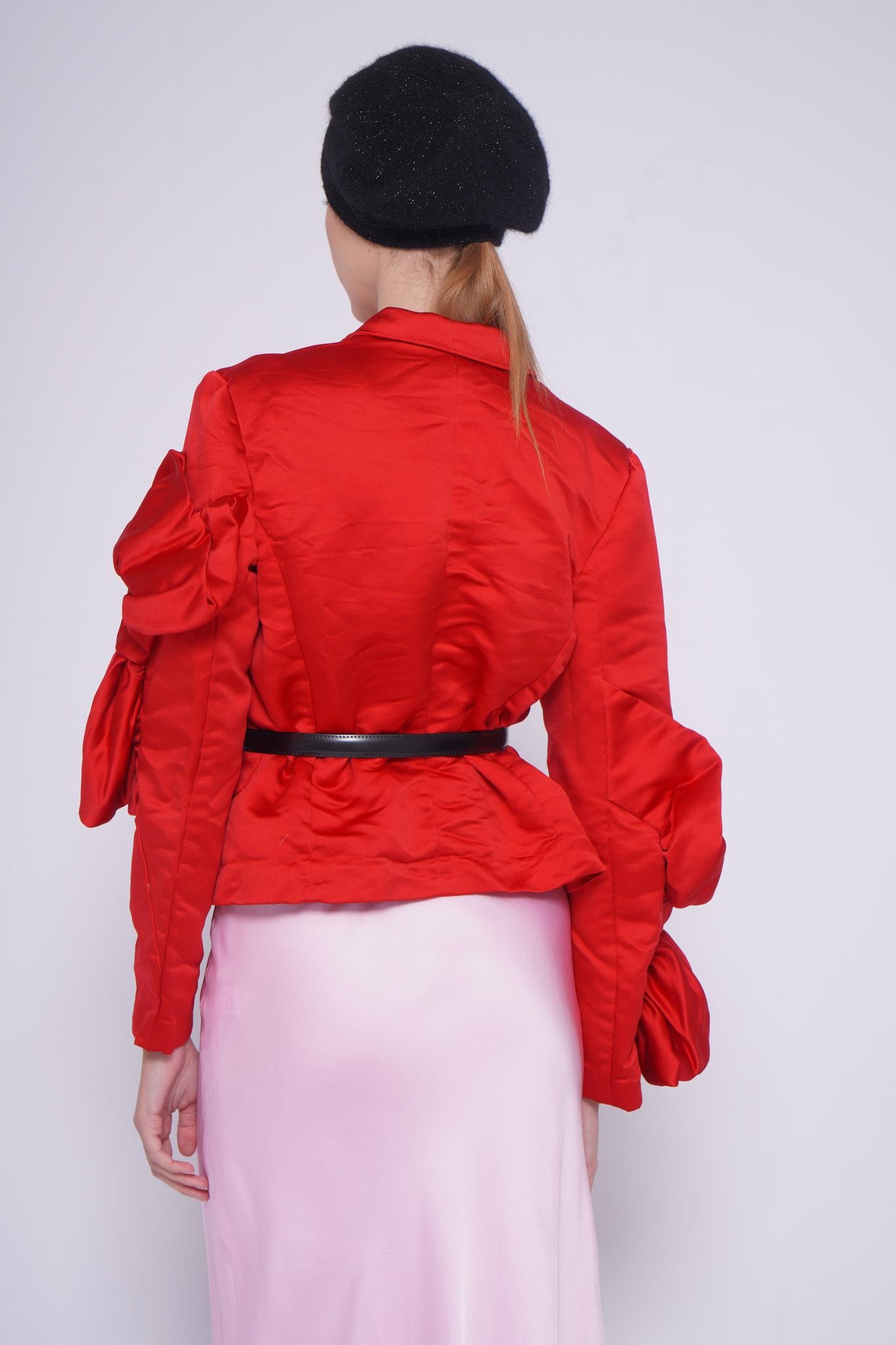 Giacca con fiocchi RP-J025FIOCCHI ROSSO Comme des Garcons