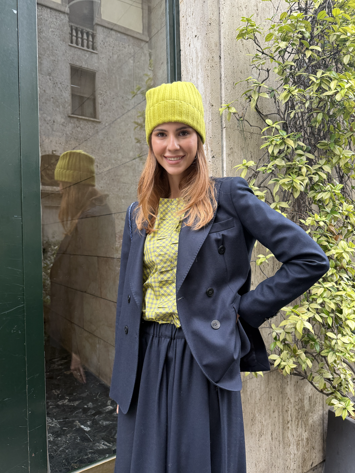 Gonna con elastico JASMINEBLU KILTIE