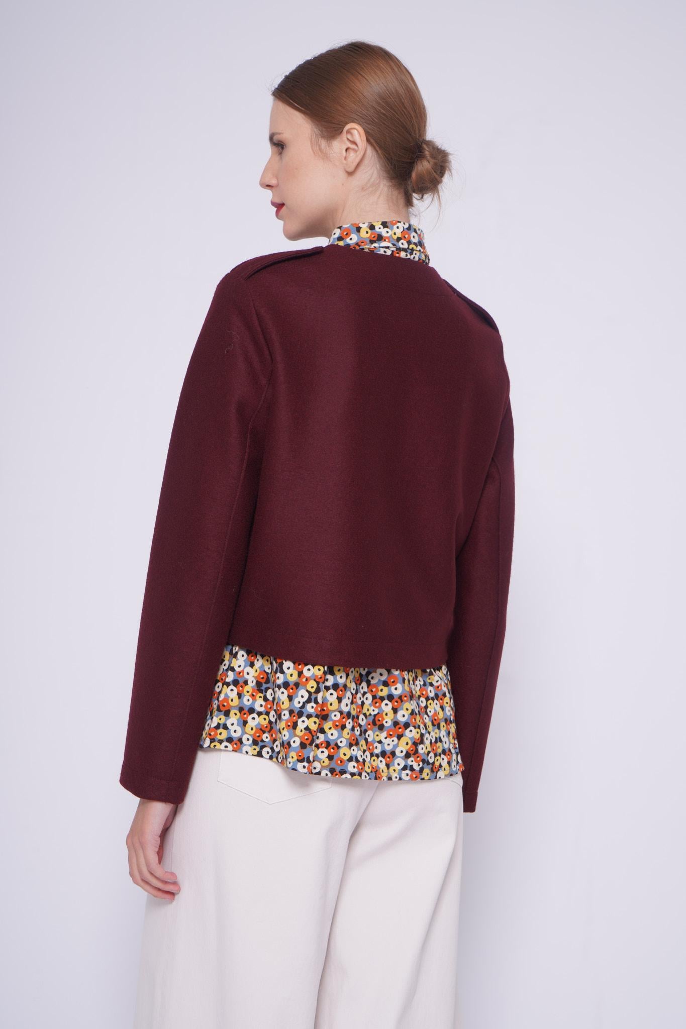 Giacca corta AH3355VERDE Harris Wharf London