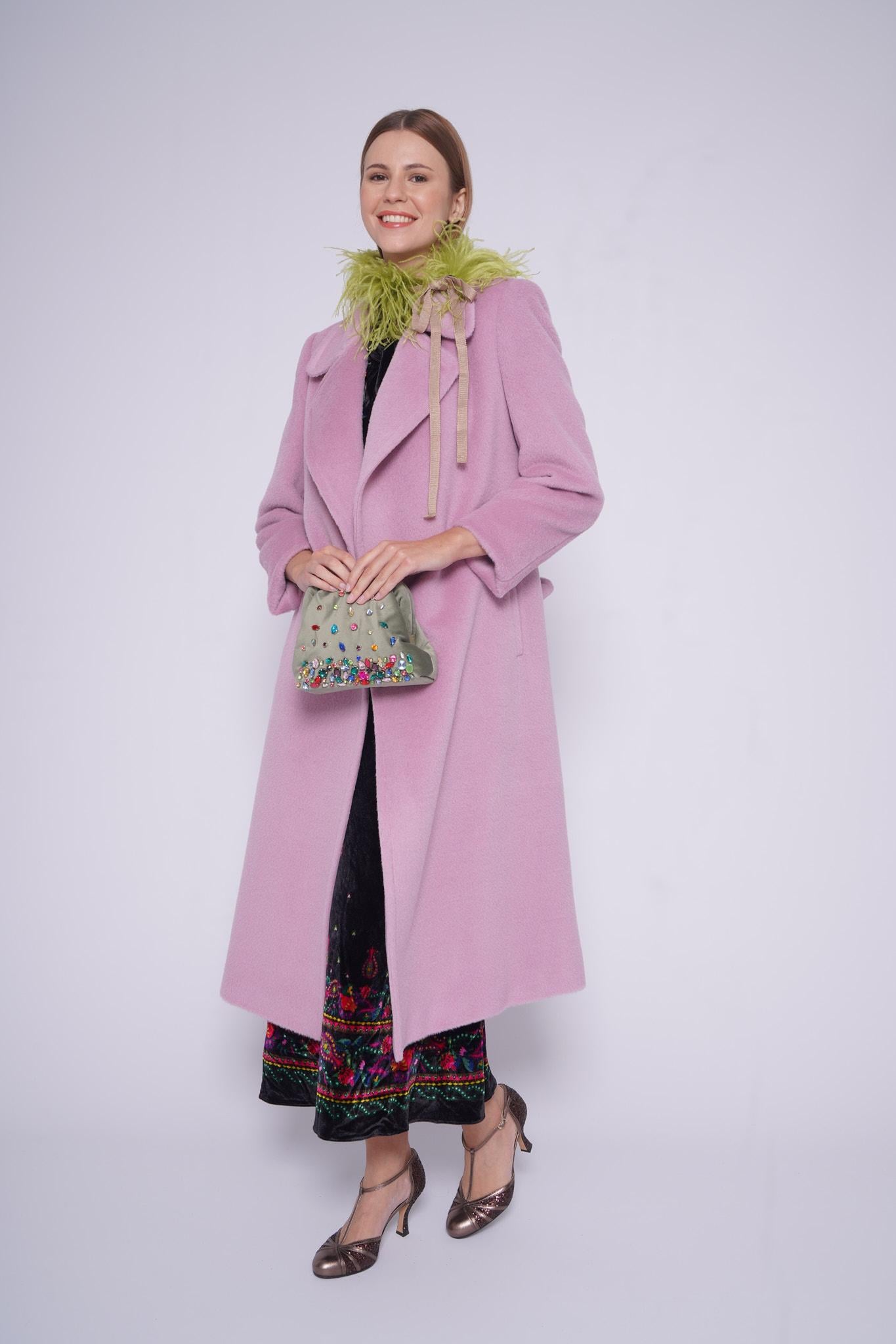 Cappotto vestaglia MOLLYALPACA LILLA Tagliatore