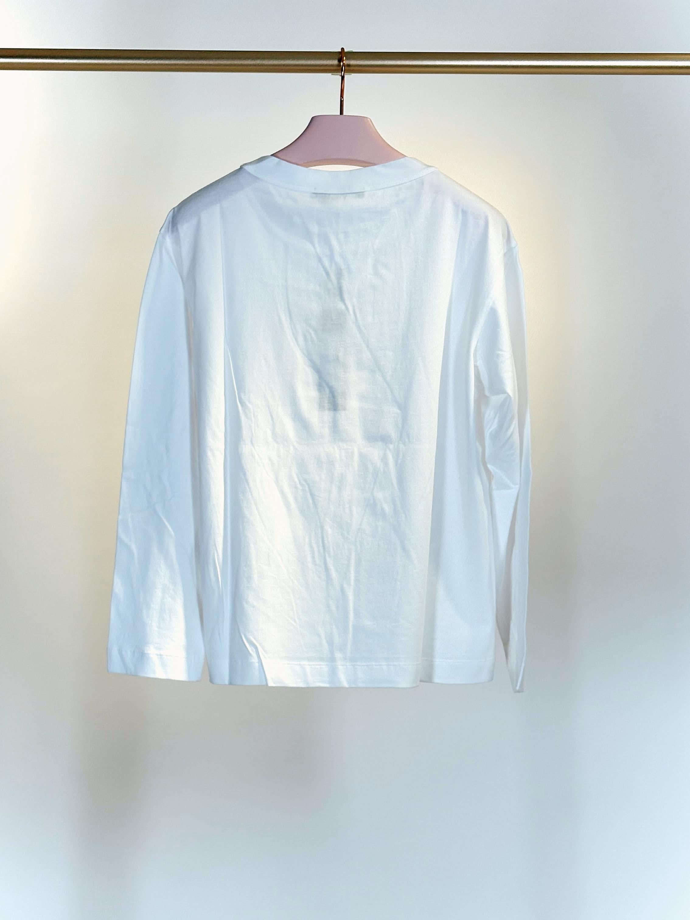 T-shirt manica lunga TB02ALAND PARIS BIANCO Yoshi Kondo