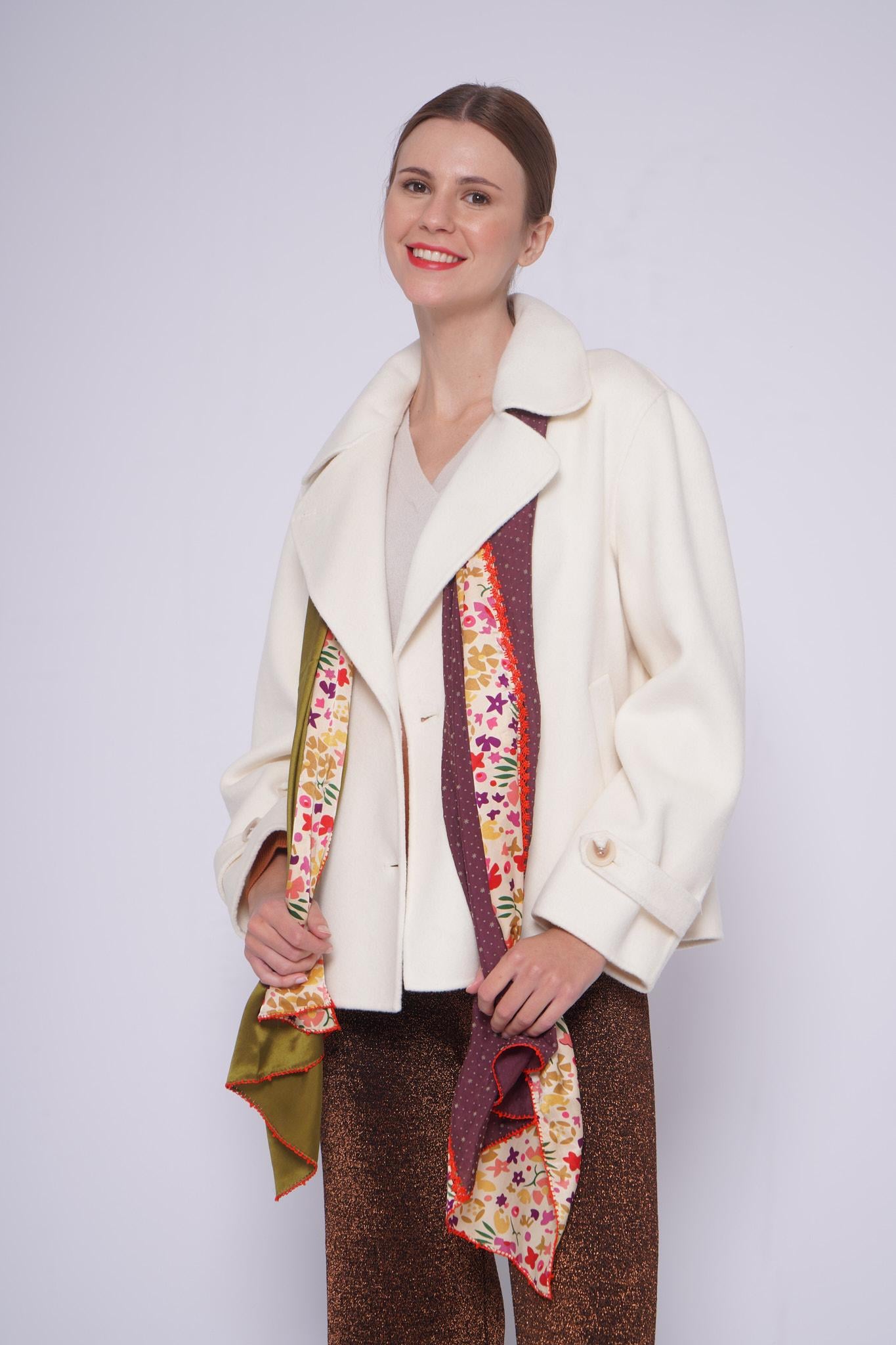 Peacoat doppiopetto OC-131DPEACOAT LATTE ONE CUT