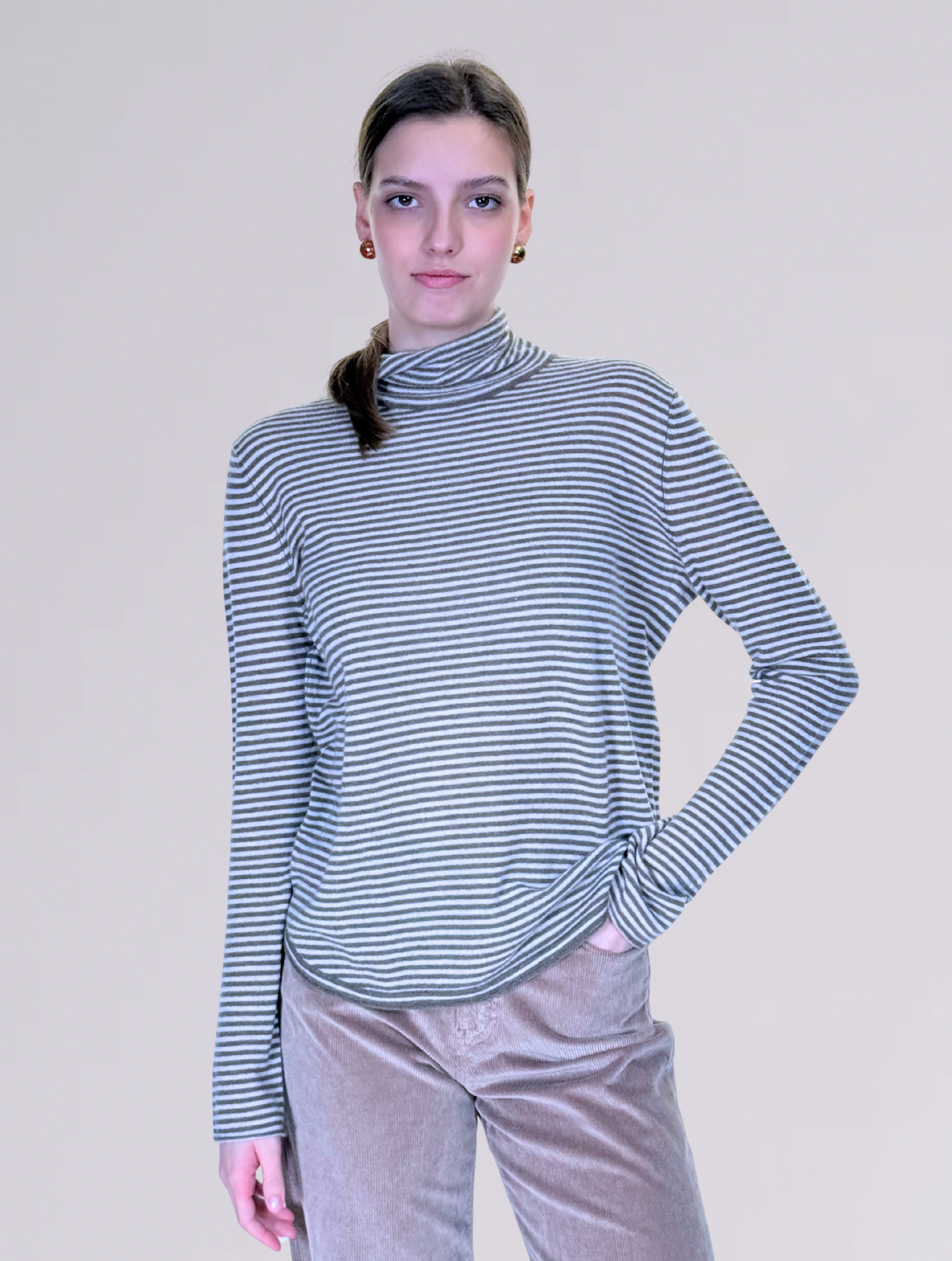 Dolcevita cashmere 64K06DOLCEVITA BEIGEMARRON UNIVERSEL