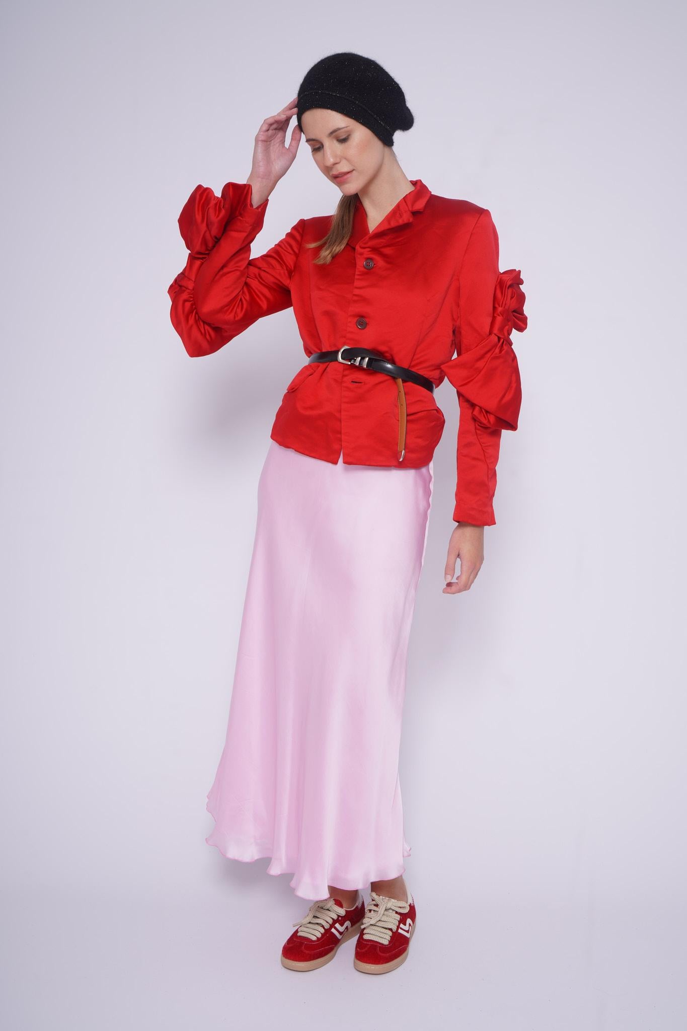 Giacca con fiocchi RP-J025FIOCCHI ROSSO Comme des Garcons