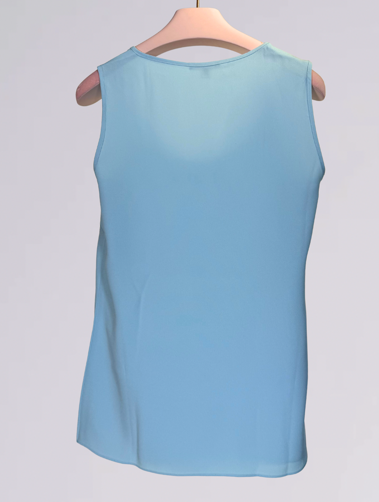 Top azzurro 