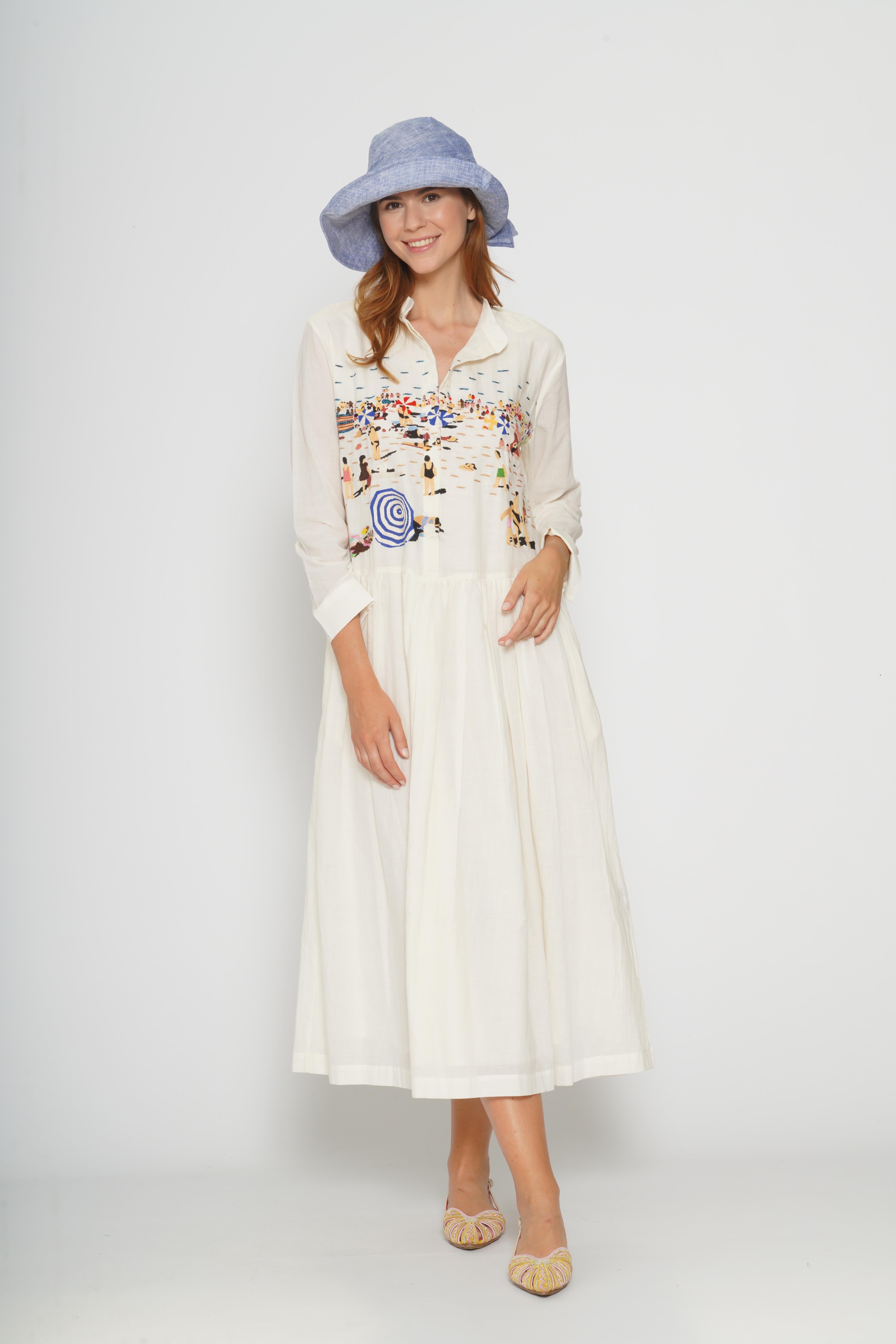 Abito ricamato 
